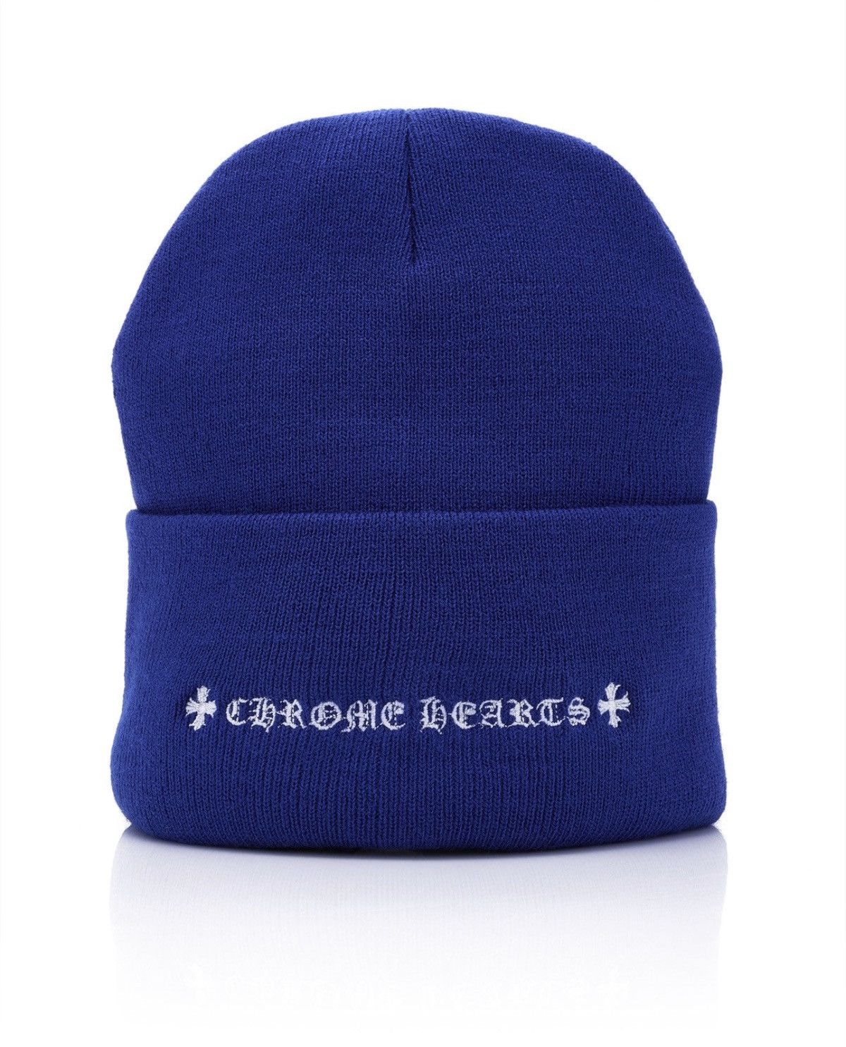 Chrome Hearts CHROME HEARTS BLUE WATCH CAP BEANIE ONLINE EXCLUSIVE Size ONE SIZE - 15 Thumbnail