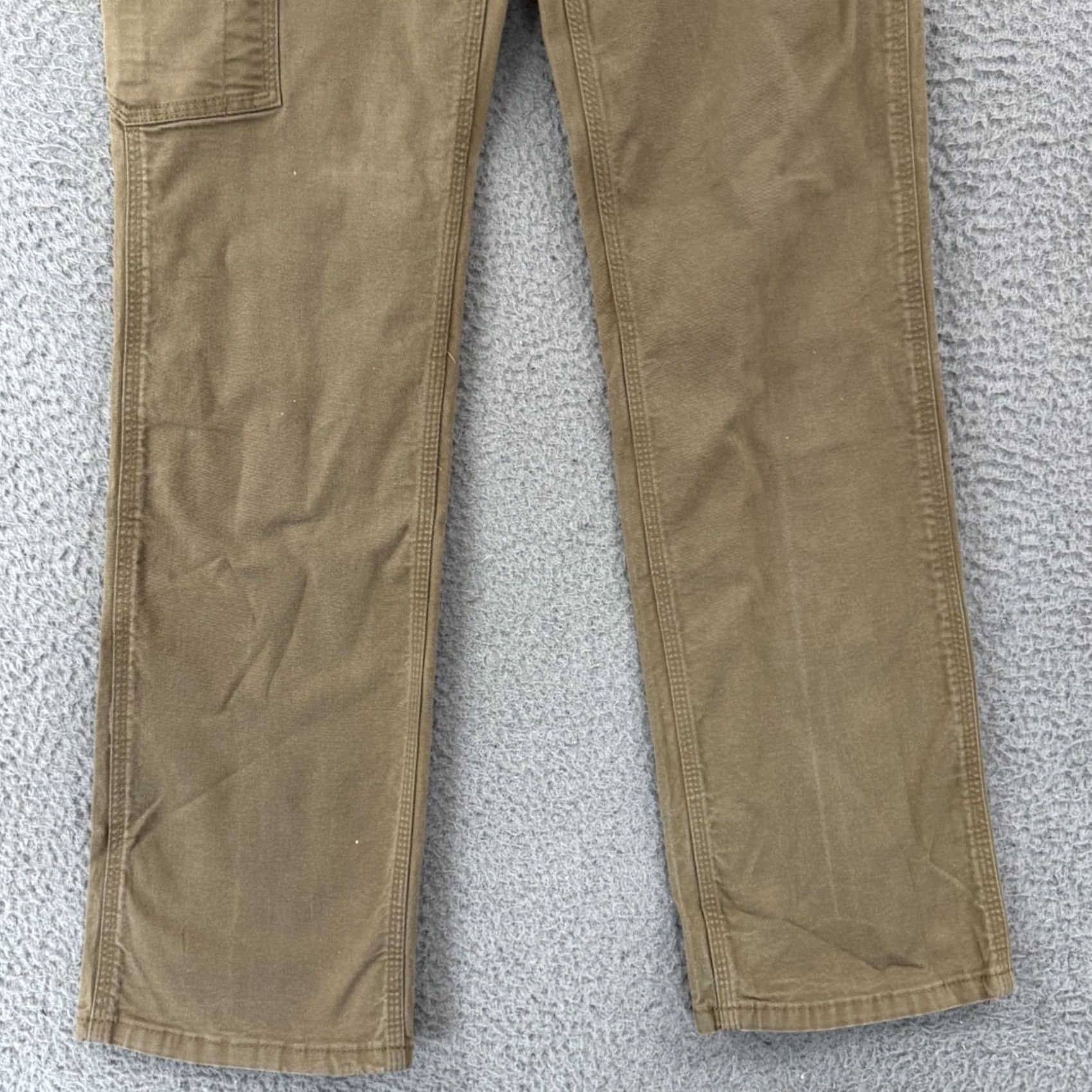 Ariat Ariat Rebar M7 Pants Mens 30x32 Khaki Stretch Slim Straight Leg Workwear Cargo 5-Pocket Mens Regular Khaki Ariat M7 Cowboy Outdoor Jeans? Size US 30 / EU 46 - 2 Thumbnail
