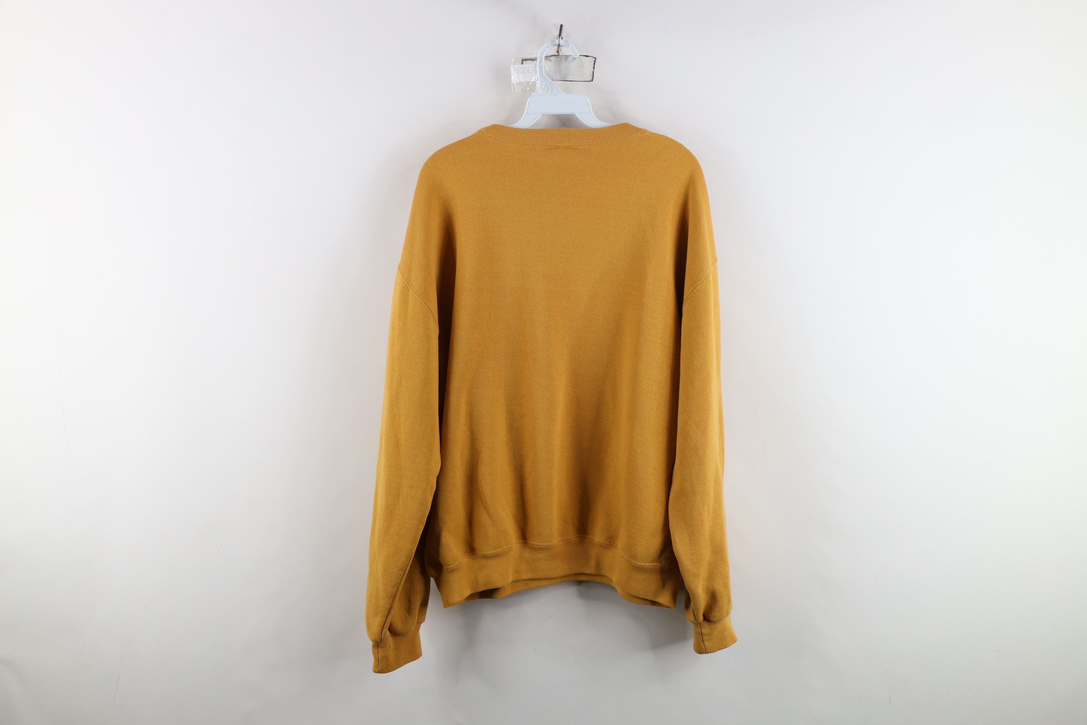 Russell Athletic Vintage 90s Y2K Russell Athletic Crewneck Sweatshirt Yellow Size US L / EU 52-54 / 3 - 11 Thumbnail
