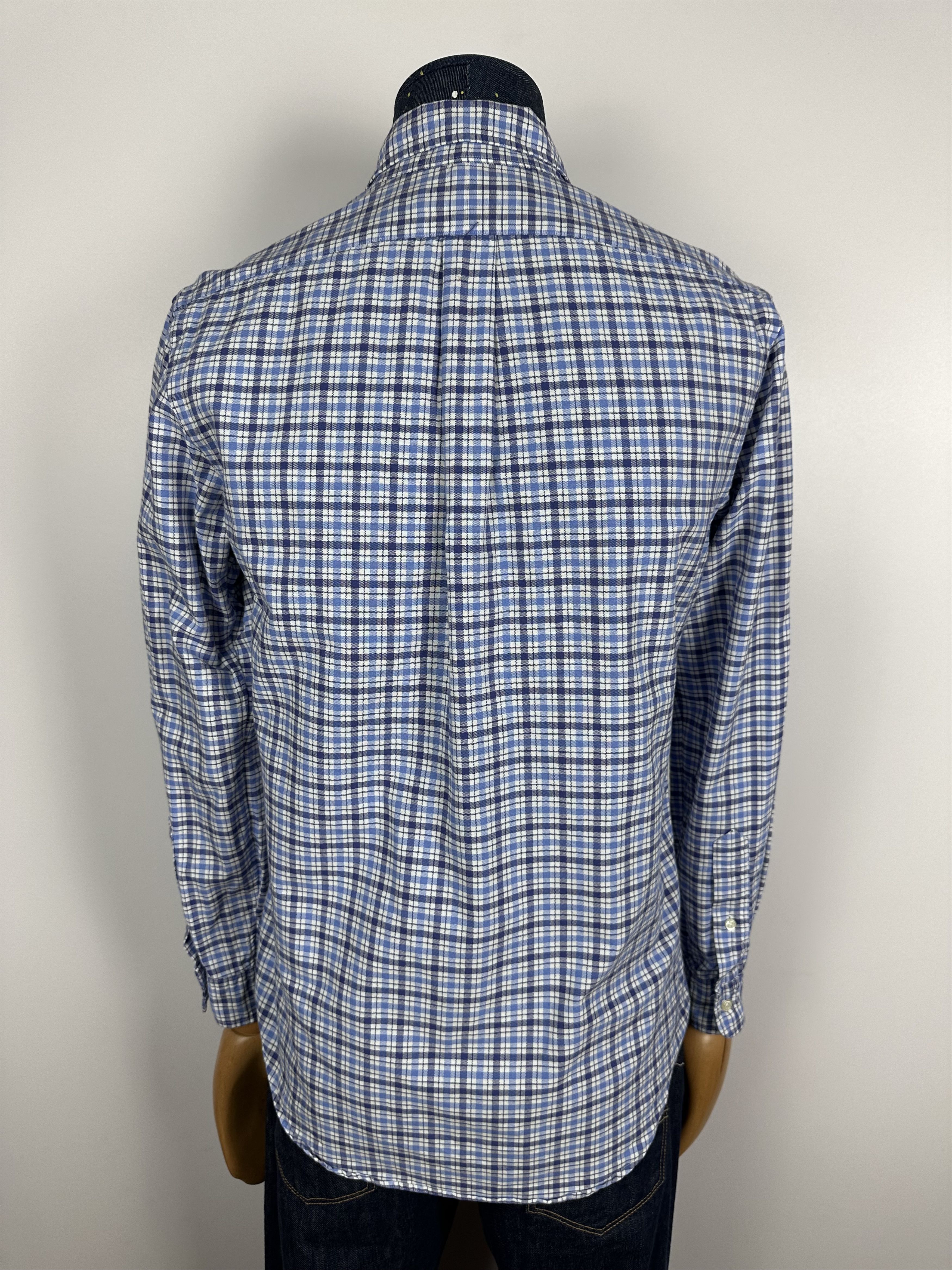 Polo Ralph Lauren × Ralph Lauren Ralph Lauren Button Down Shirt Blue Plaid Long Sleeve Size S Size US S / EU 44-46 / 1 - 6 Thumbnail