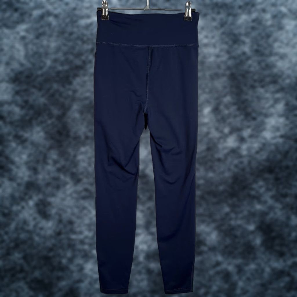 J.Crew J. Crew Womens XS Navy High-Waisted Leggings Supplex Nylon Lycra Blend Size XS Size 26" / US 2 / IT 38 - 1 Thumbnail