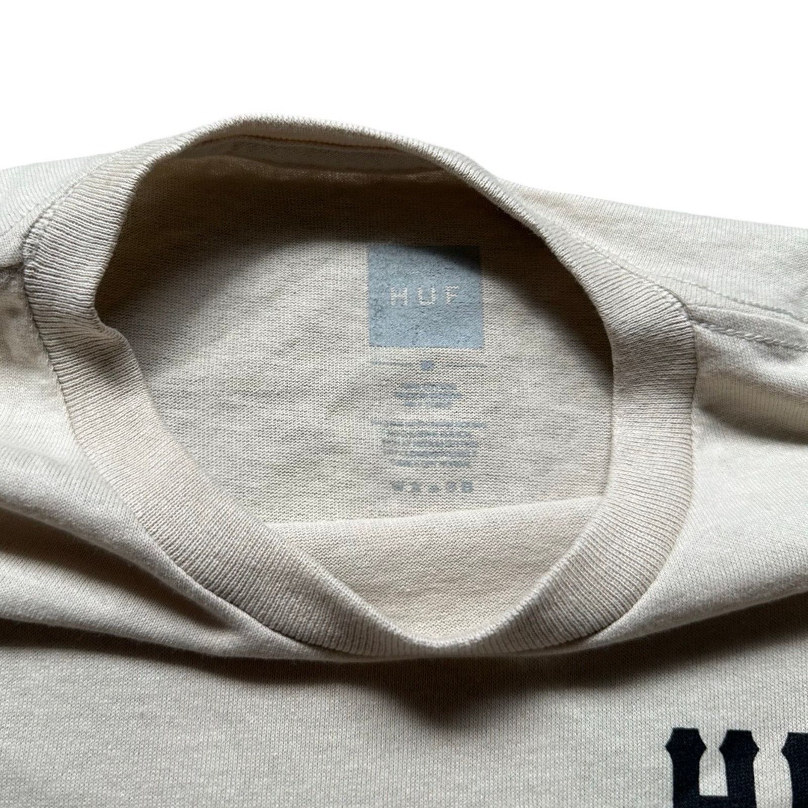 Huf HUF Essentials Classic H SIS Natural SS Tee Size M New NWT Size US M / EU 48-50 / 2 - 5 Thumbnail