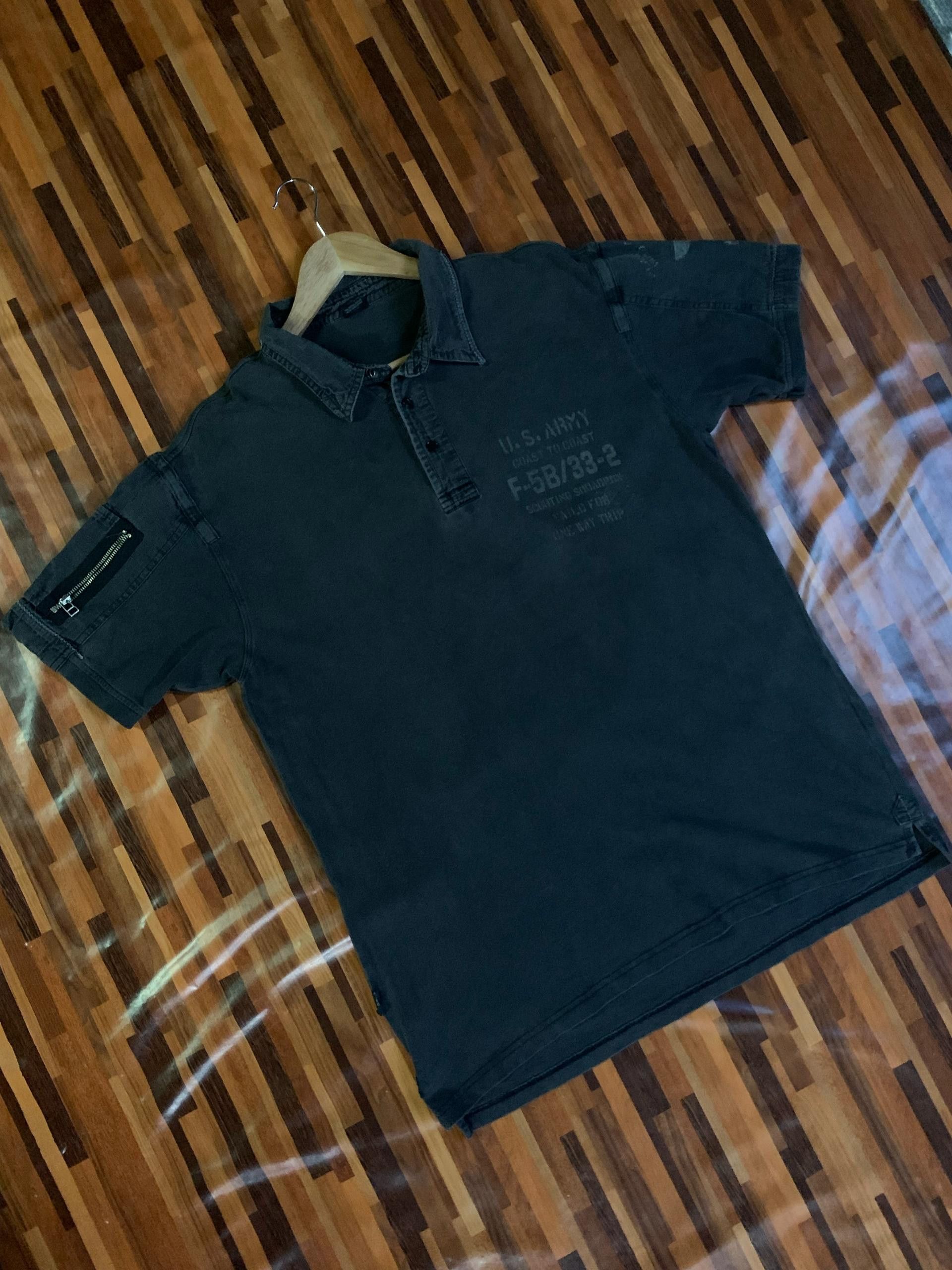 Avirex special edition AVIREX AIR FORCE DUE 149z Embroidery Polo Size US L / EU 52-54 / 3 - 2 Thumbnail
