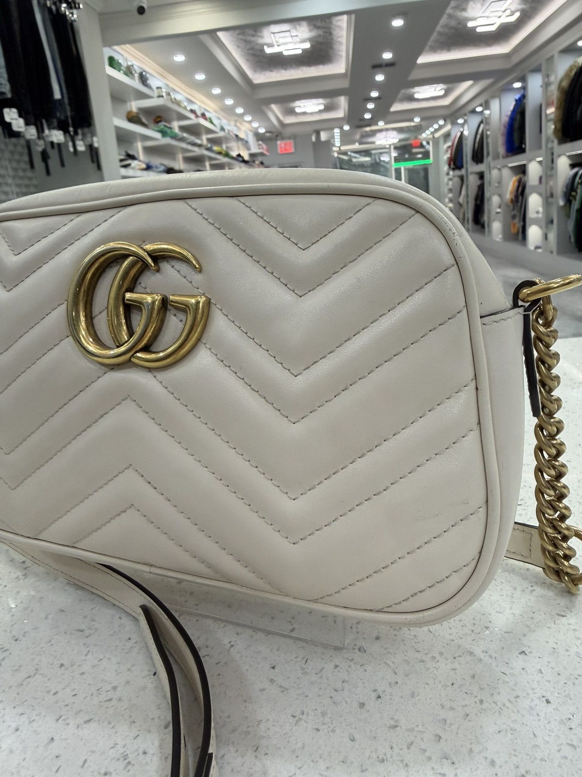 Gucci Gucci Marmont Small Camera Bag Shoulder Size ONE SIZE - 3 Thumbnail