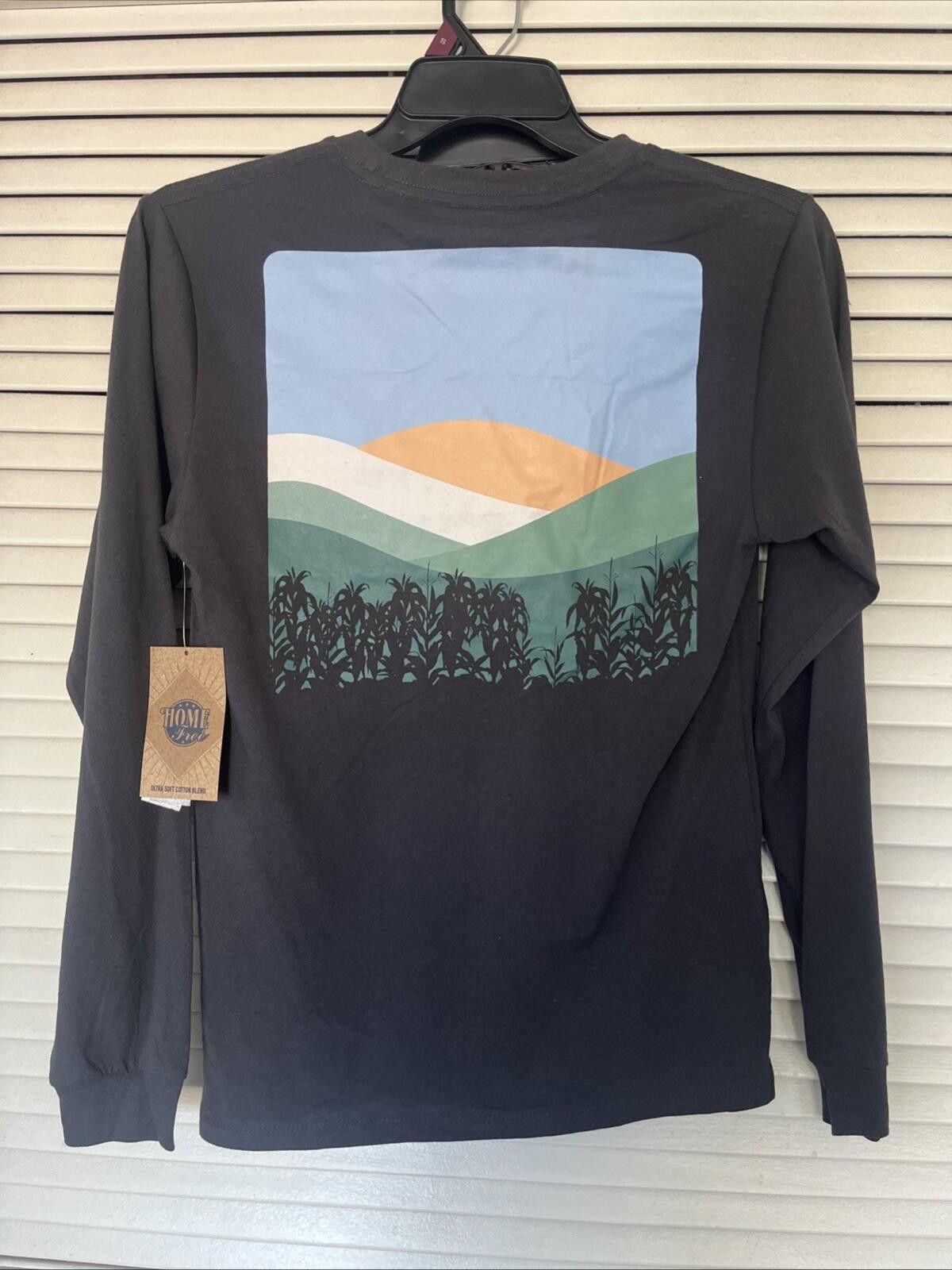 MR & MRS ITALY Georgia Long Sleeve Size Small Double Sided Tee Size US S / EU 44-46 / 1 - 3 Thumbnail