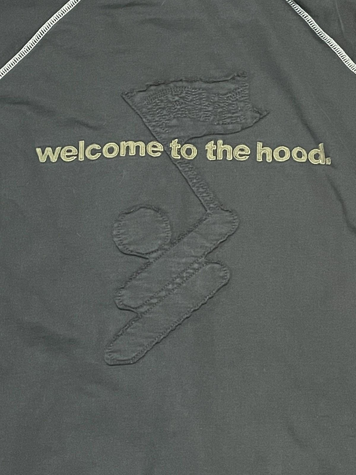 Vintage Vintage ARME Welcome To The Hood Hoodie Size US XXL / EU 58 / 5 - 4 Thumbnail