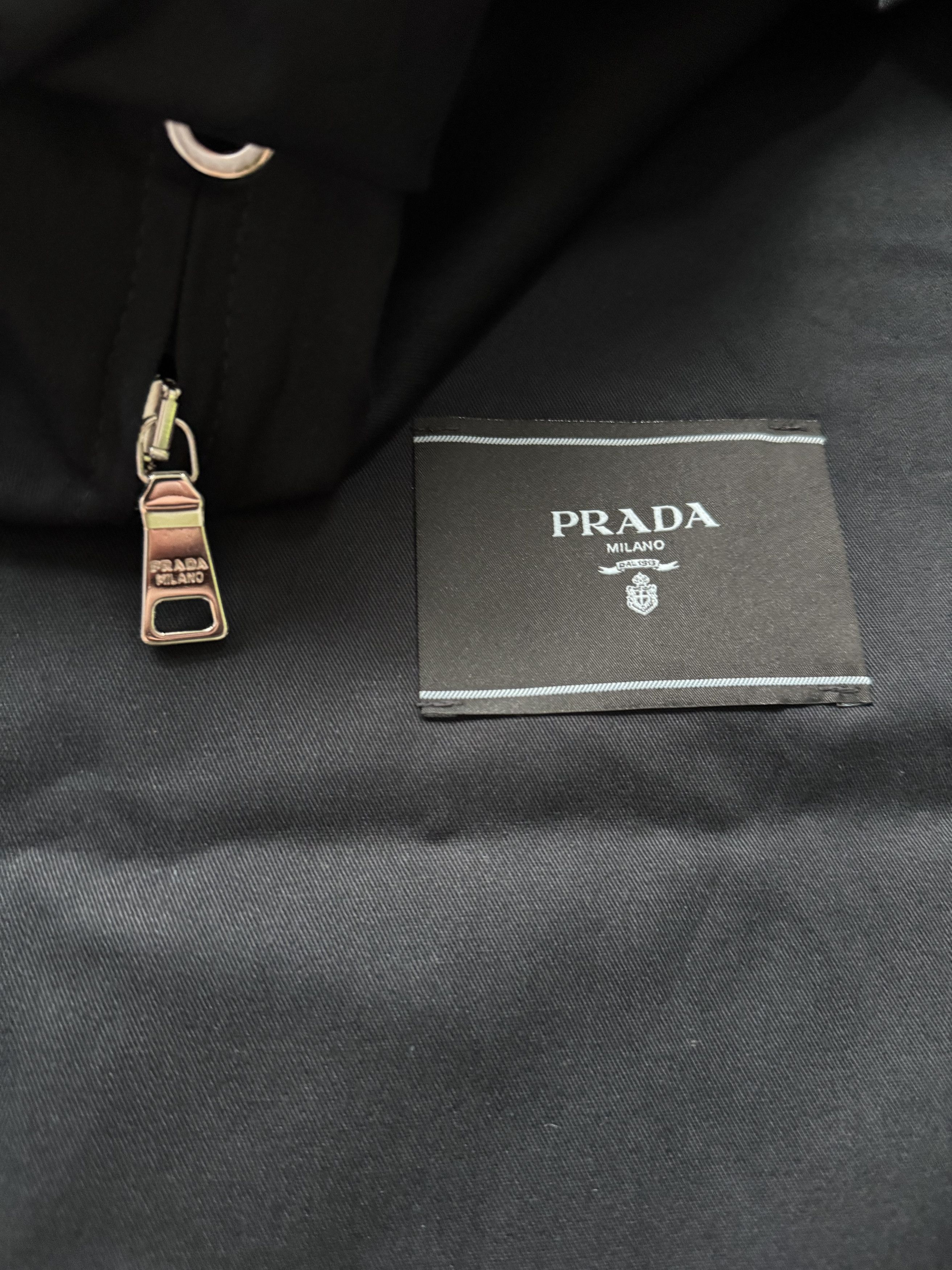 Prada Prada Cotton Large Travel Garment Bag Size ONE SIZE - 2 Thumbnail