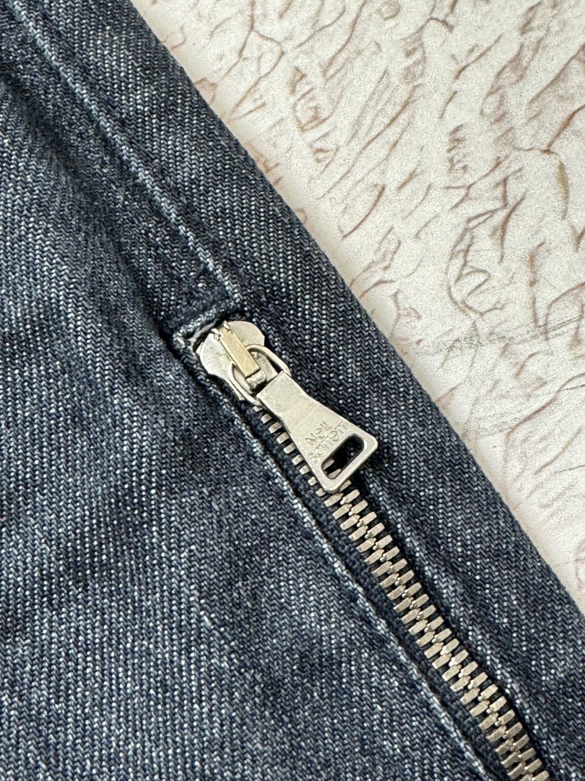 Neil Barrett Neil Barrett Indigo dark straight denim jeans zip pocket Size US 34 / EU 50 - 10 Thumbnail