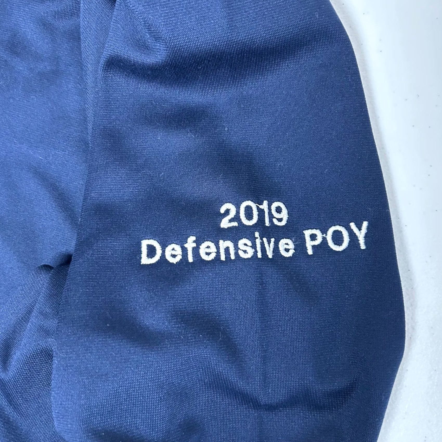 Nike Nike Virginia Cavaliers Pullover Hoodie Large Navy Blue Mens 2019 Defensive POY Virginia Cavaliers NCAA Sports Collegiate Burdened by Team Logo Size US L / EU 52-54 / 3 - 5 Thumbnail