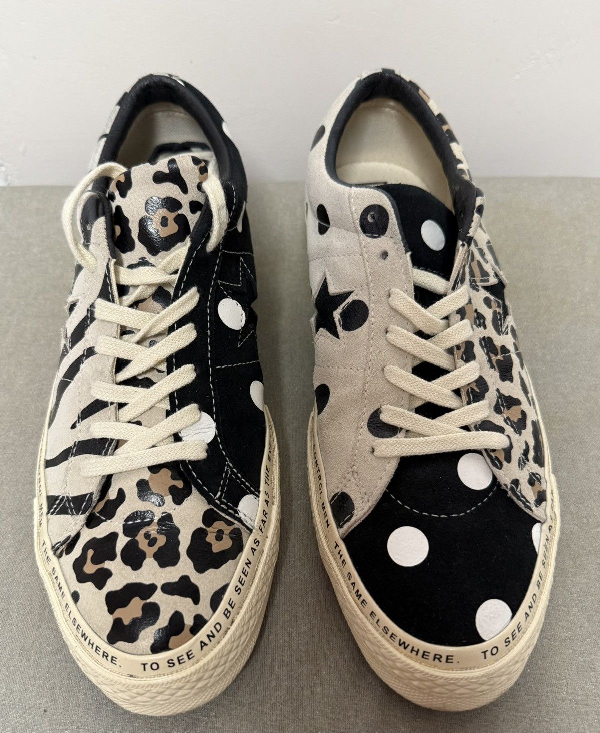 Brain Dead BRAIN DEAD X ONE STAR LOW 'MULTI PRINT' Size US 9 / EU 42 - 1 Thumbnail