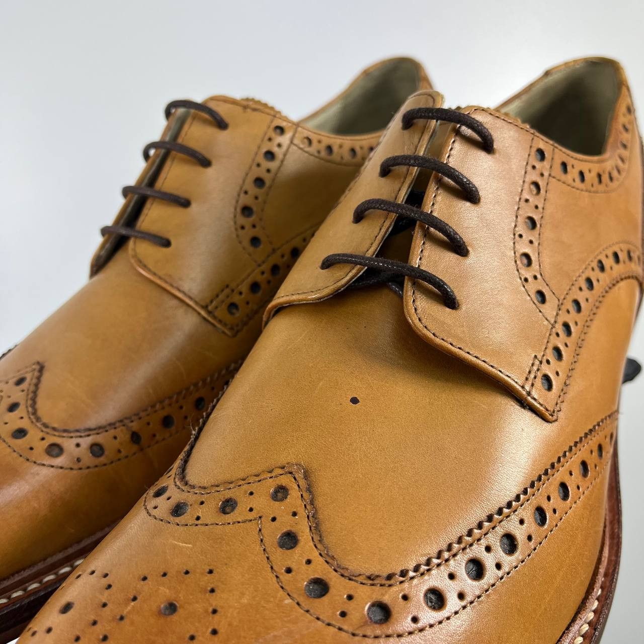 Oliver Sweeney Oliver Sweeney Serpentine Brogue Leather Oxford Size 44 Size US 10 / EU 43 - 10 Thumbnail