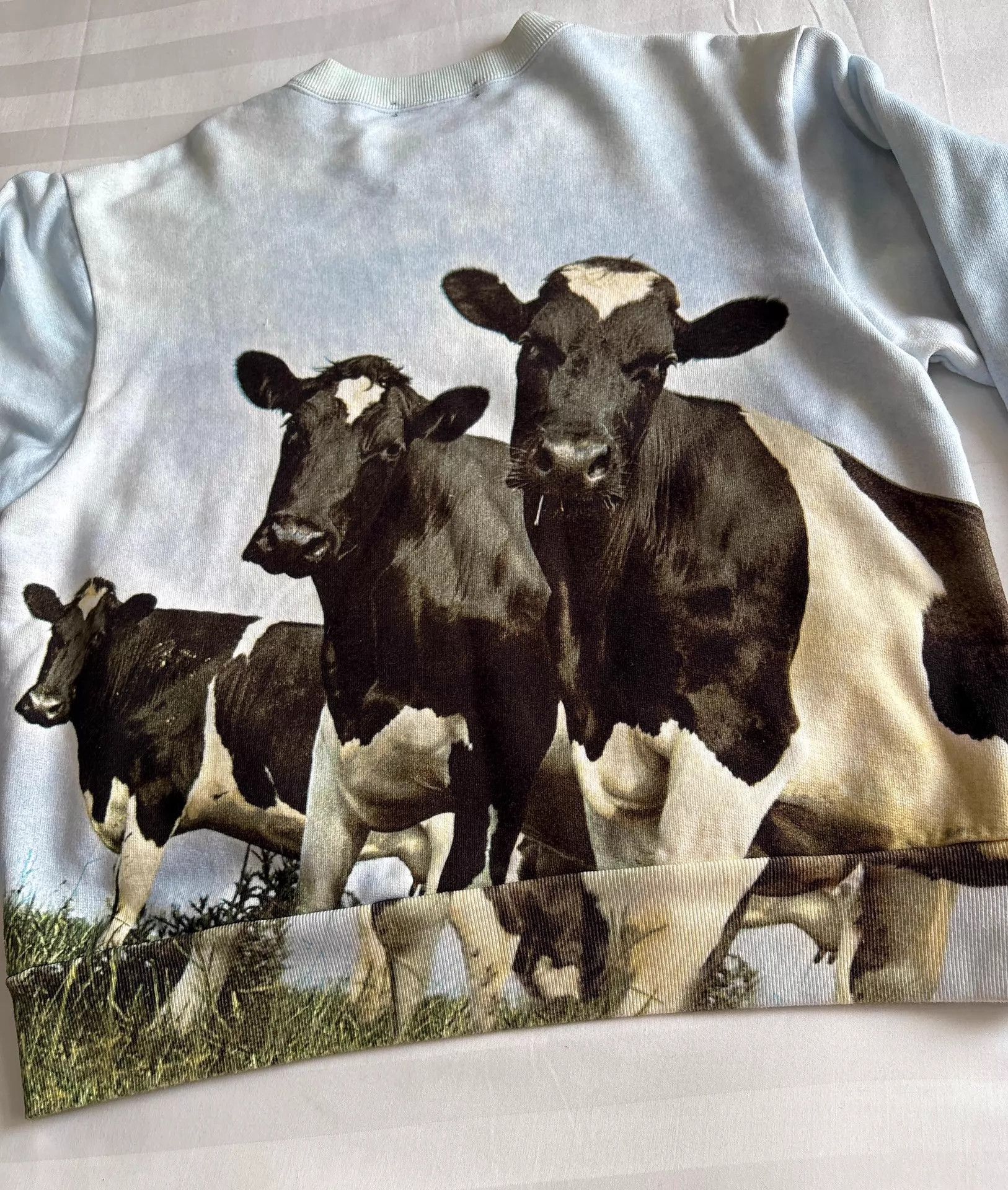 Undercover Undercover Cow Print (Pink Floyd AHM) Sweatshirt Size 2 Size US M / EU 48-50 / 2 - 8 Thumbnail