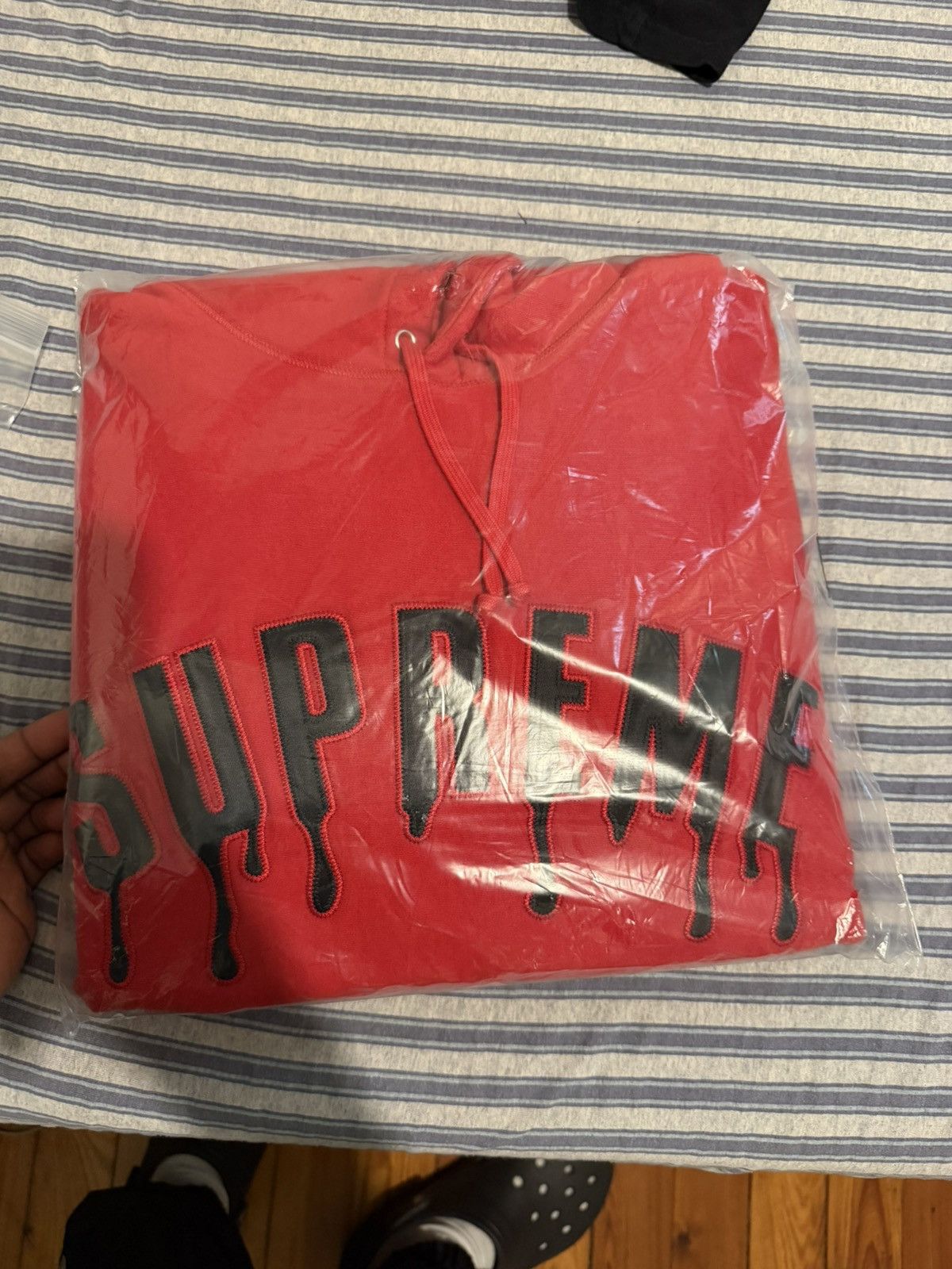 Supreme Supreme x Ghostface® Arc Hooded Sweatshirt - Medium Red Size US M / EU 48-50 / 2 - 3 Thumbnail