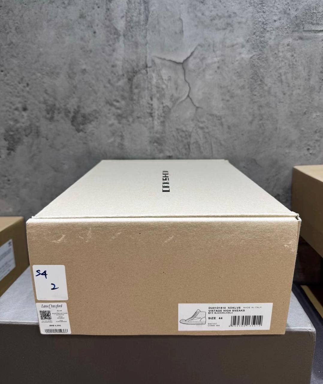 Rick Owens Vans Rick Owens DRKSHDW High-Top Sneakers Size US 11.5 / EU 44-45 - 4 Thumbnail