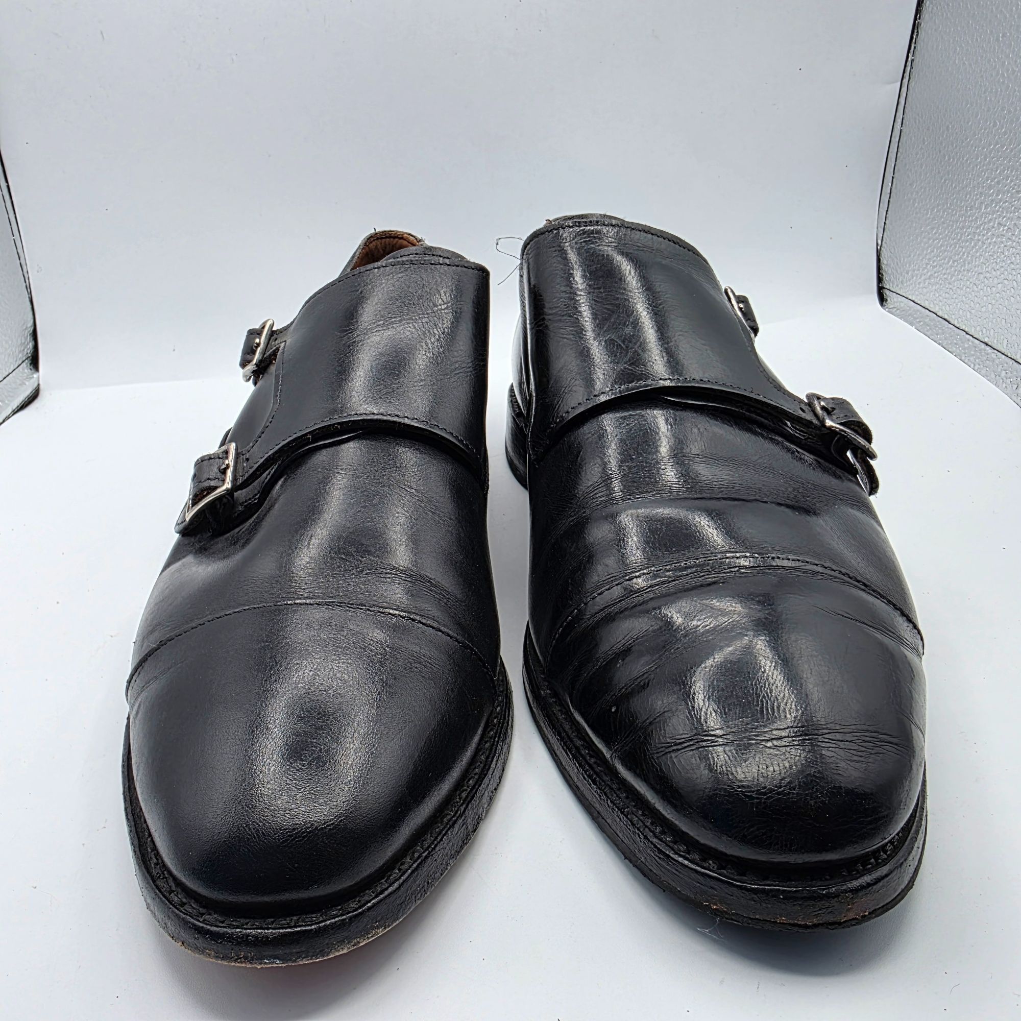 Allen Edmonds Allen Edmonds St. John's Double Monk Strap Mens Size 11.5 Bl Size US 11.5 / EU 44-45 - 2 Thumbnail