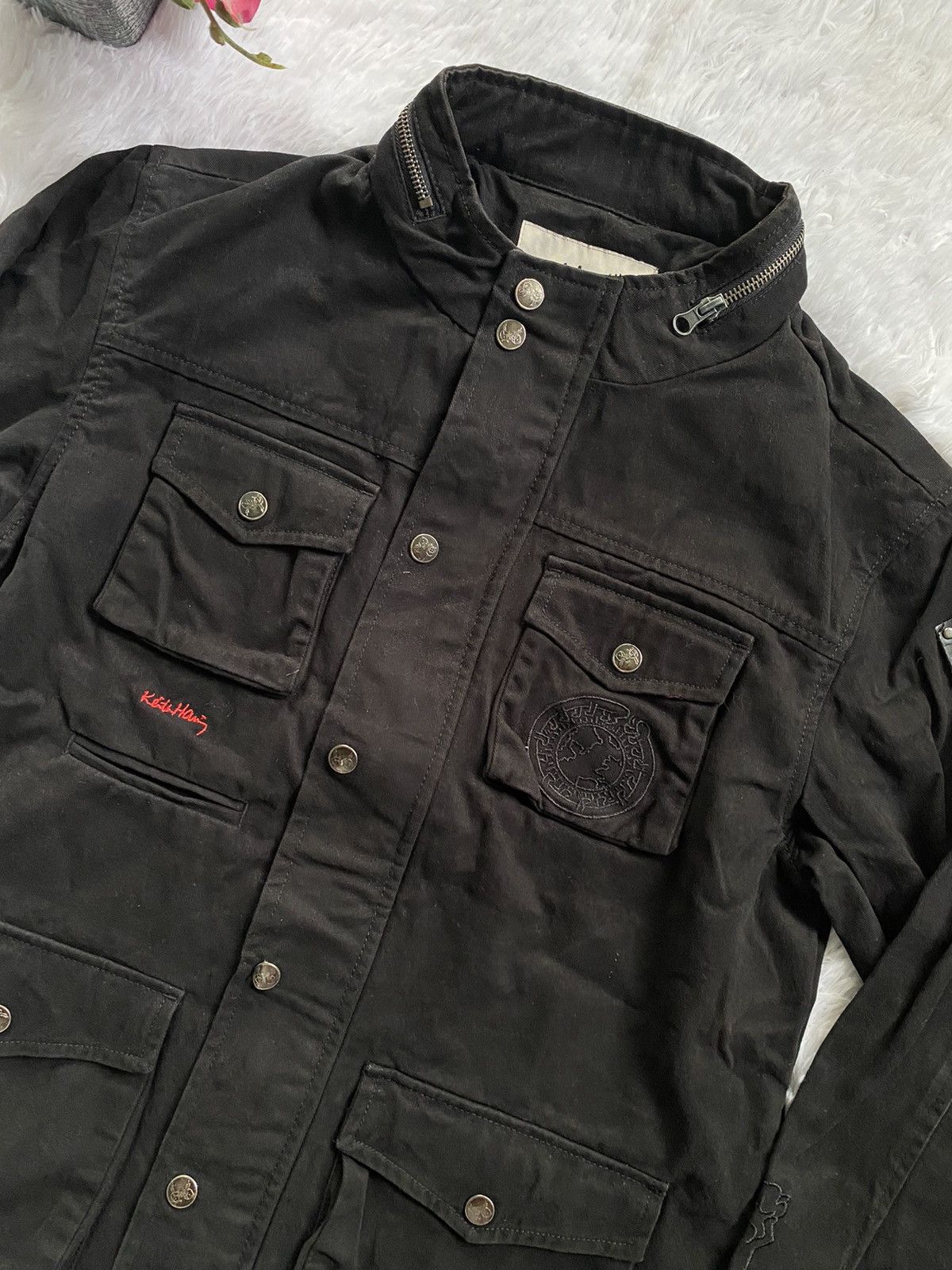 Japanese Brand × Keith Haring Keith Haring Multipocket Jacket Size US M / EU 48-50 / 2 - 2 Thumbnail