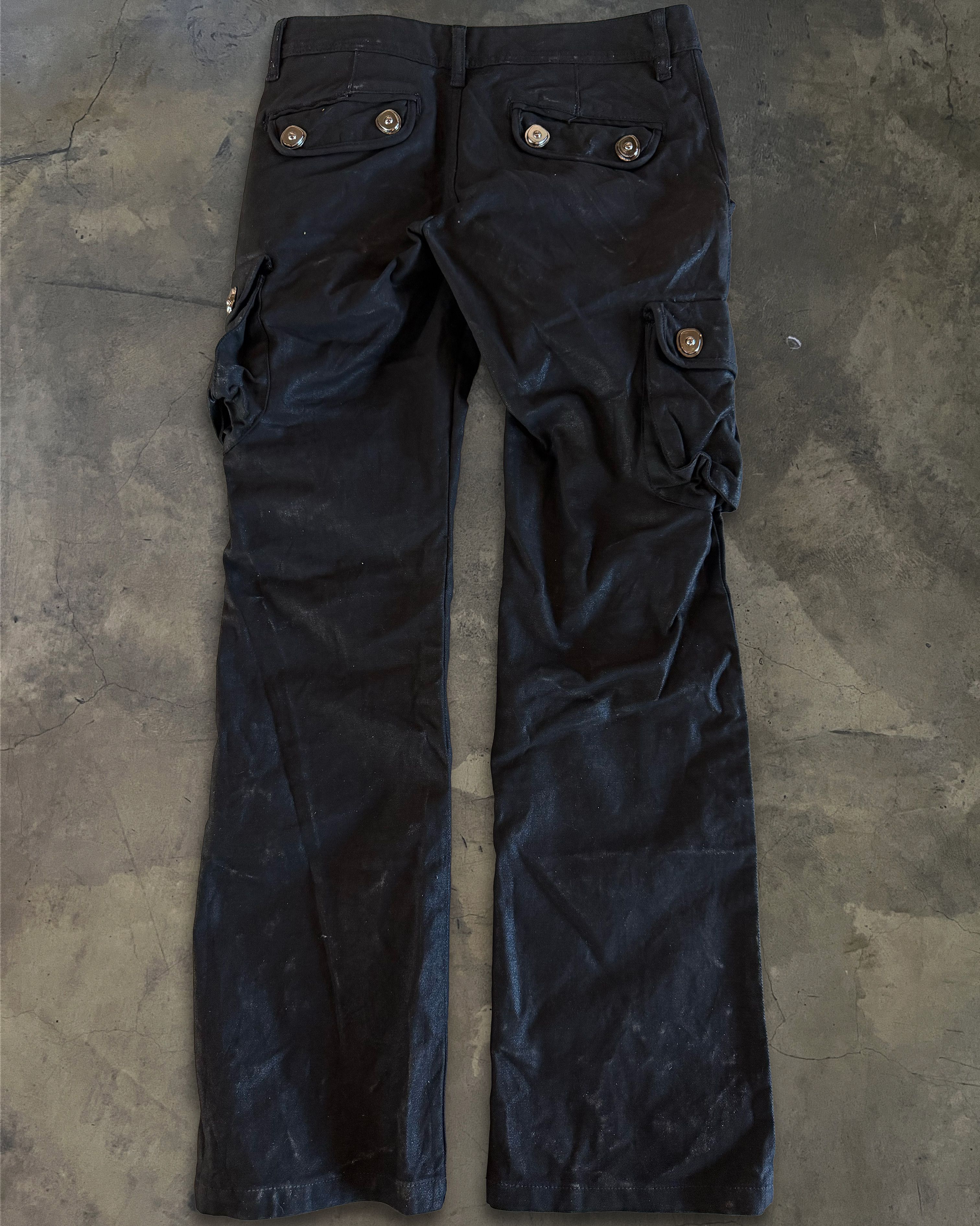 Tornado Mart TORNADO MART WAXED CARGOS Size US 28 / EU 44 - 3 Thumbnail