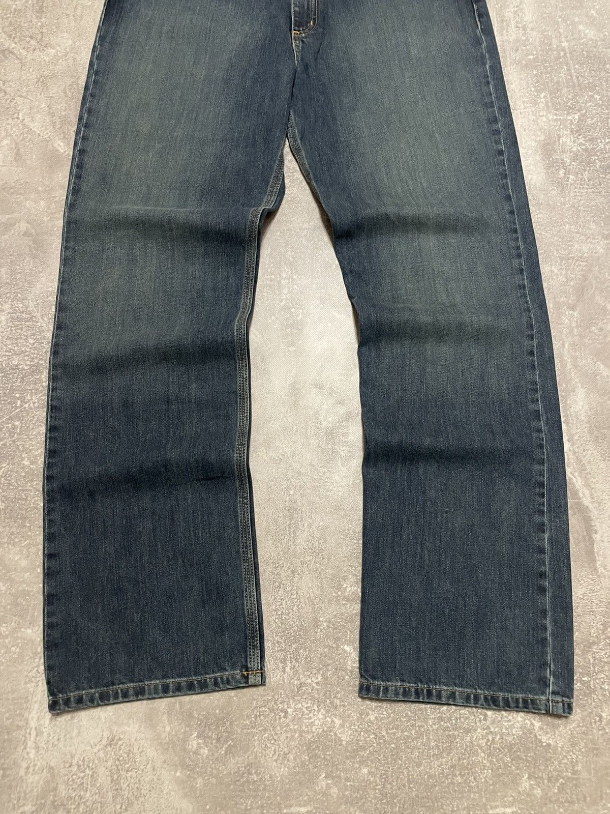 Carhartt × Denime × Vintage Vintage Carhartt Relaxed Straight Denim Jeans 36/34 Size US 36 / EU 52 - 11 Thumbnail