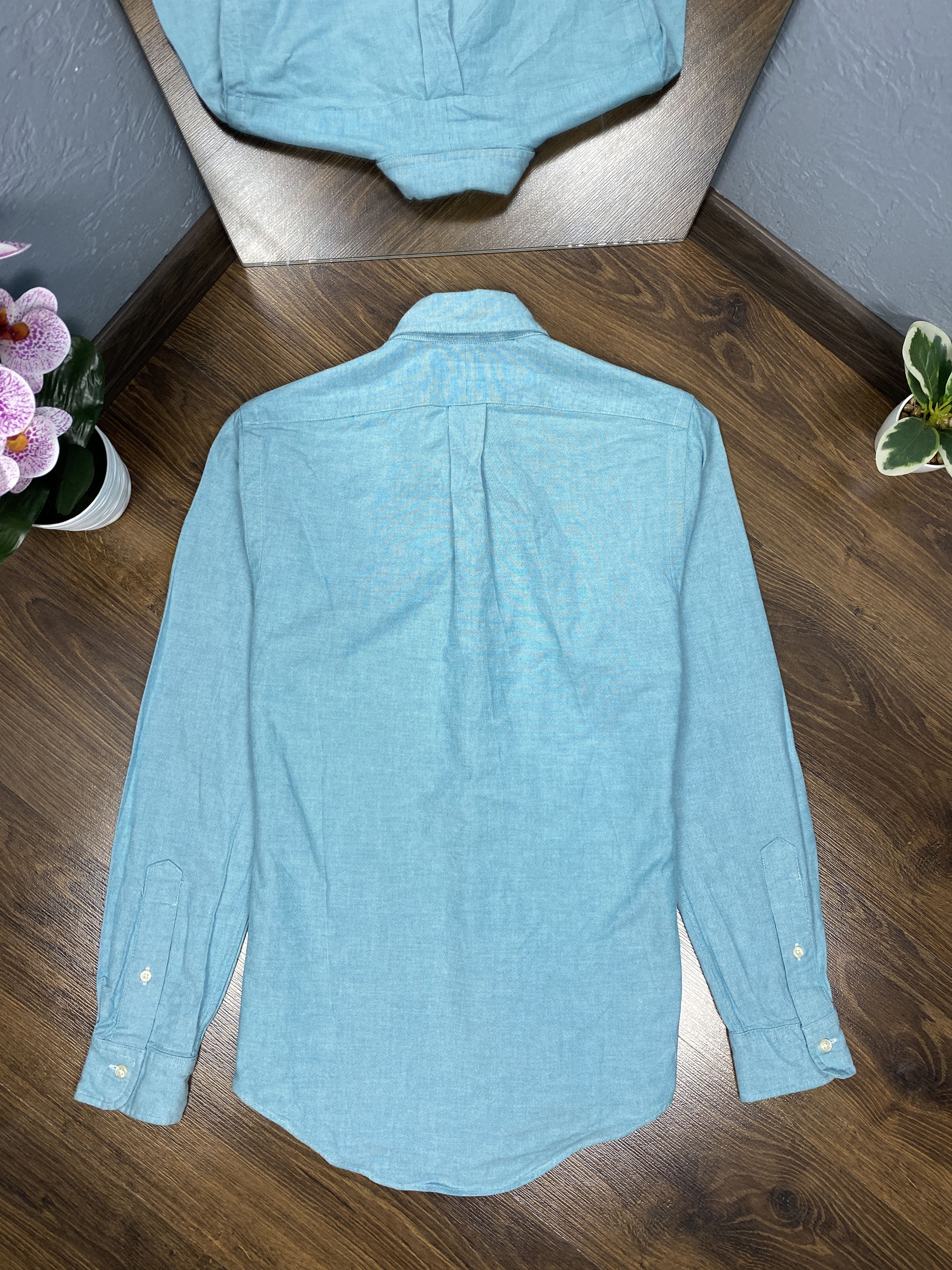 Polo Ralph Lauren Polo Ralph Lauren Vintage Long Sleeve Shirt y2k slim fit Size US XS / EU 42 / 0 - 7 Thumbnail