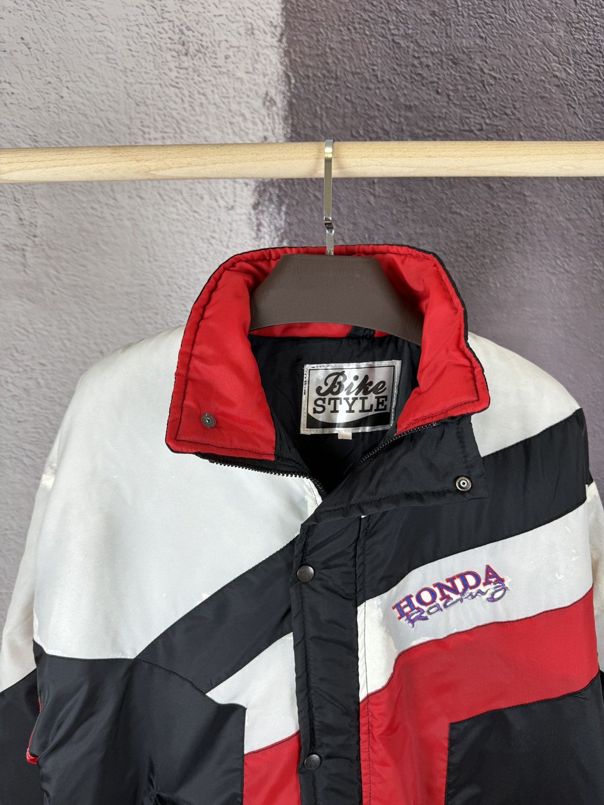 Honda Honda vintage big logo racing faded jacket Size US XXL / EU 58 / 5 - 6 Thumbnail