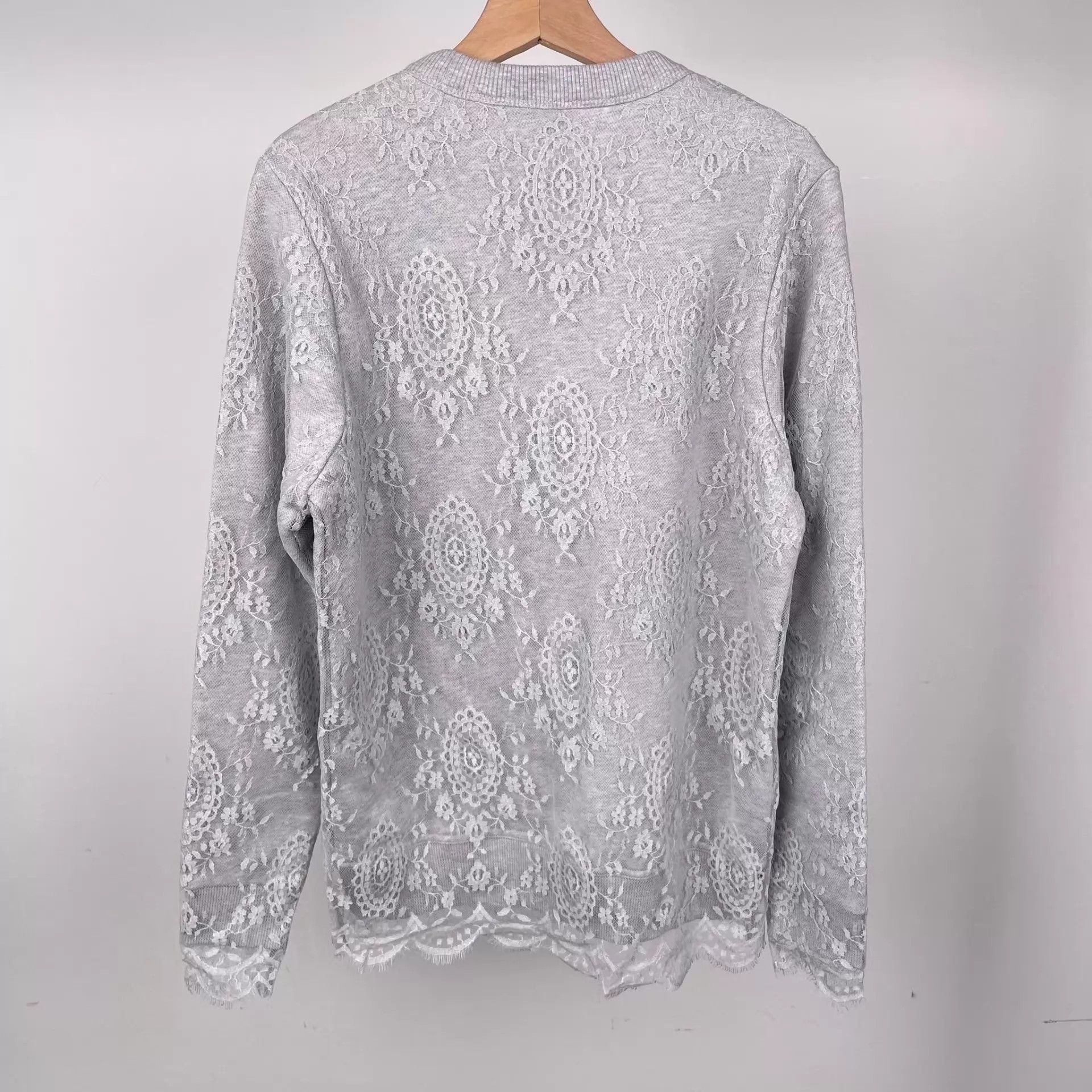 Burberry Burberry Gray Cotton Sweatshirt XS 260421WQQHF28 Size XS / US 0-2 / IT 36-38 - 2 Thumbnail
