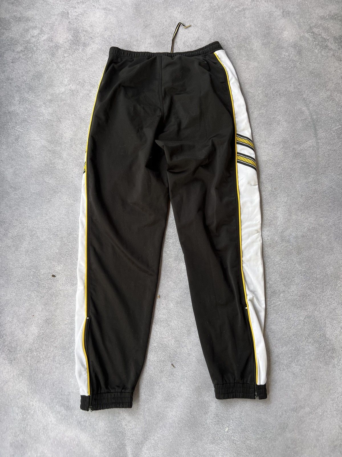 Puma 🐾 Vintage Puma Track Pants L — Black / Side Stripes / Zip Cu Size US 34 / EU 50 - 9 Thumbnail