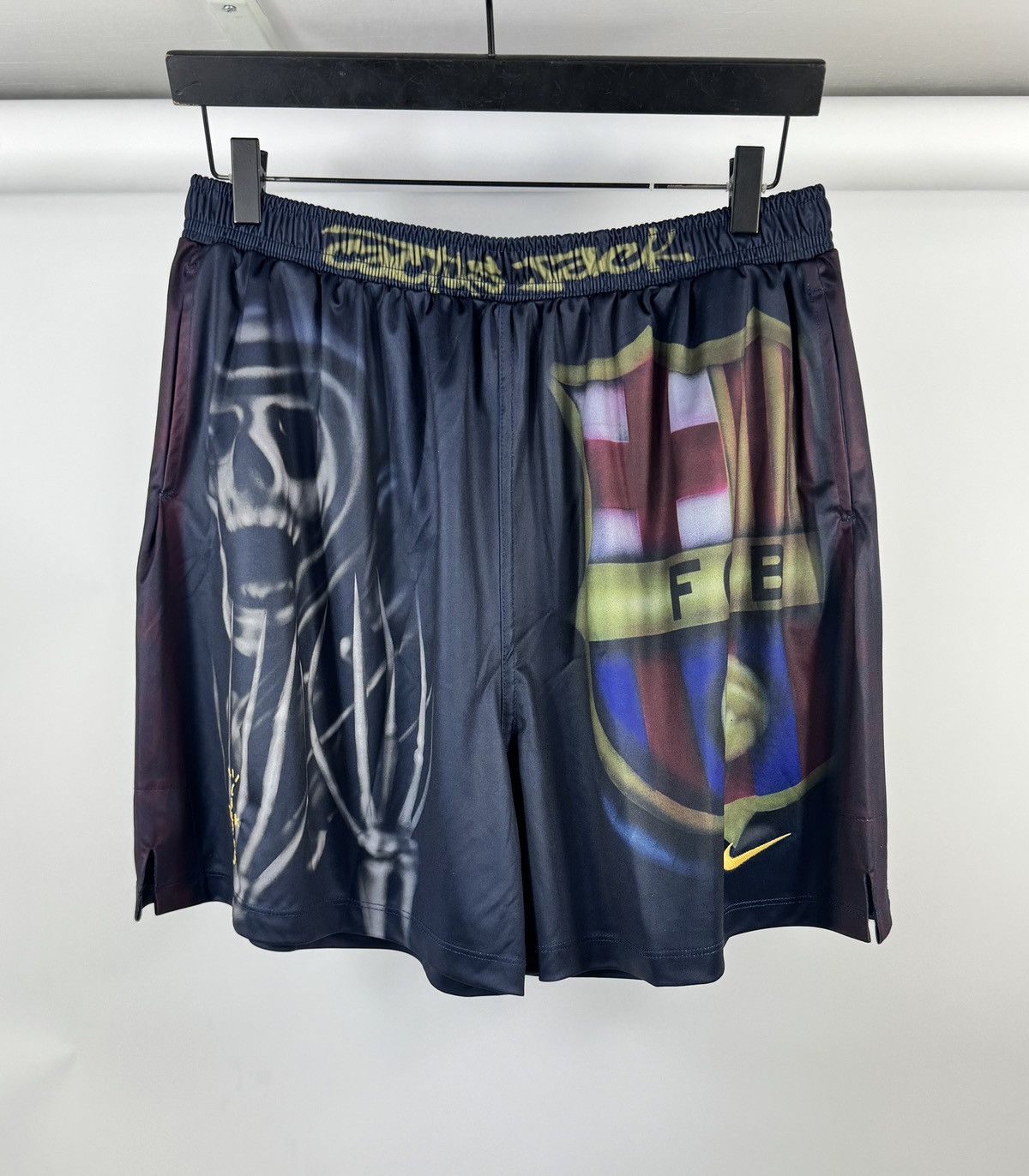 Nike × Travis Scott Cactus Jack x FC Barcalona home shorts
