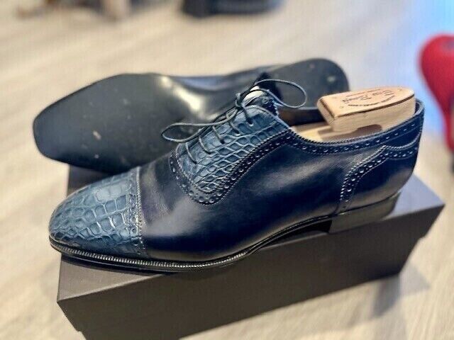 Enzo Bonafe Maison Koly X Bonafe Croxford Presidential Alligator Size US 11.5 / EU 44-45 - 4 Thumbnail