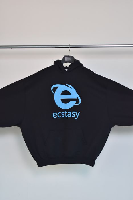 Vetements [SOLD] Vetements Ecstasy Oversized Rare Hoodie | Grailed