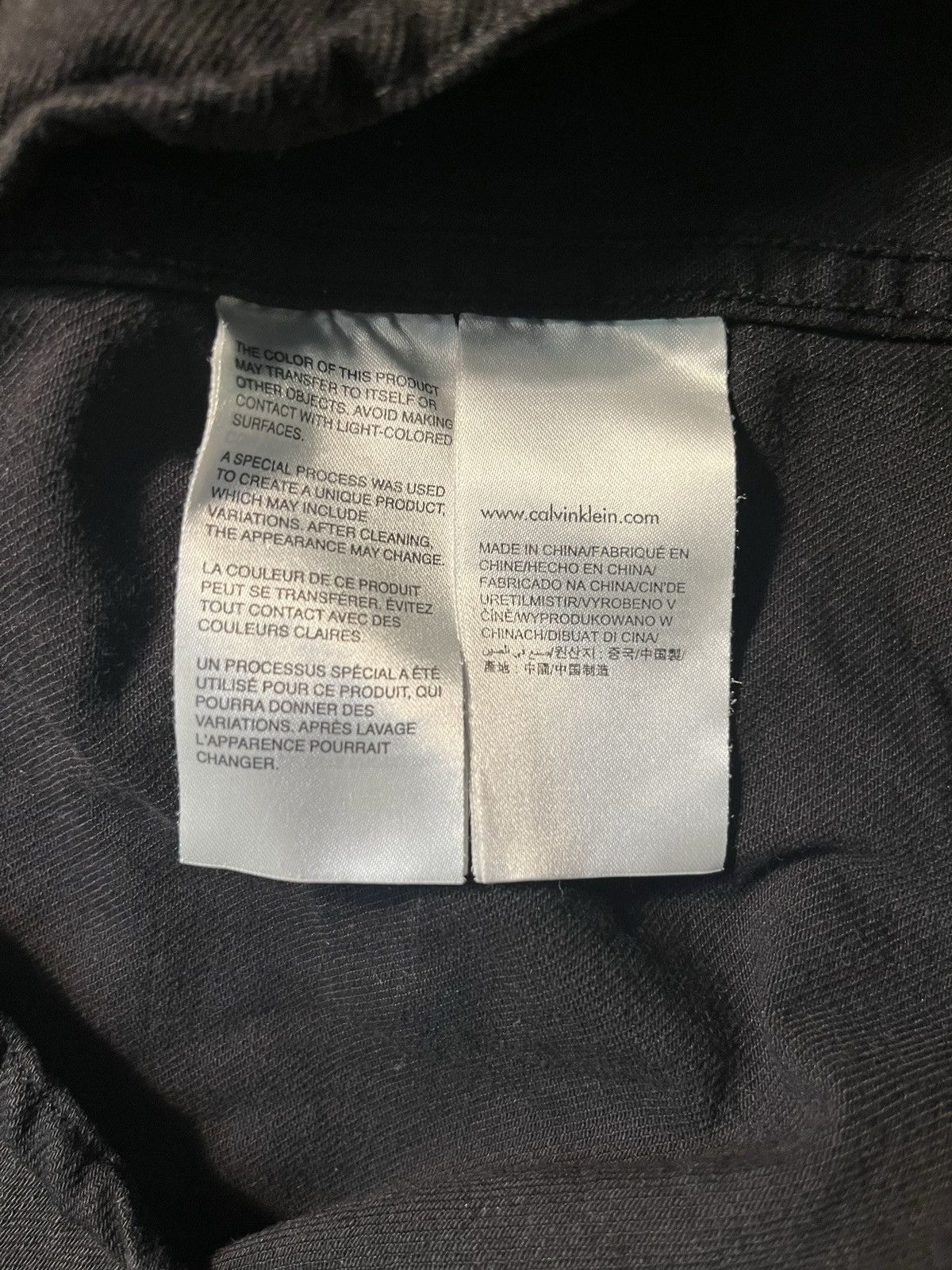 Calvin Klein SS18 Denim Pocket Jacket