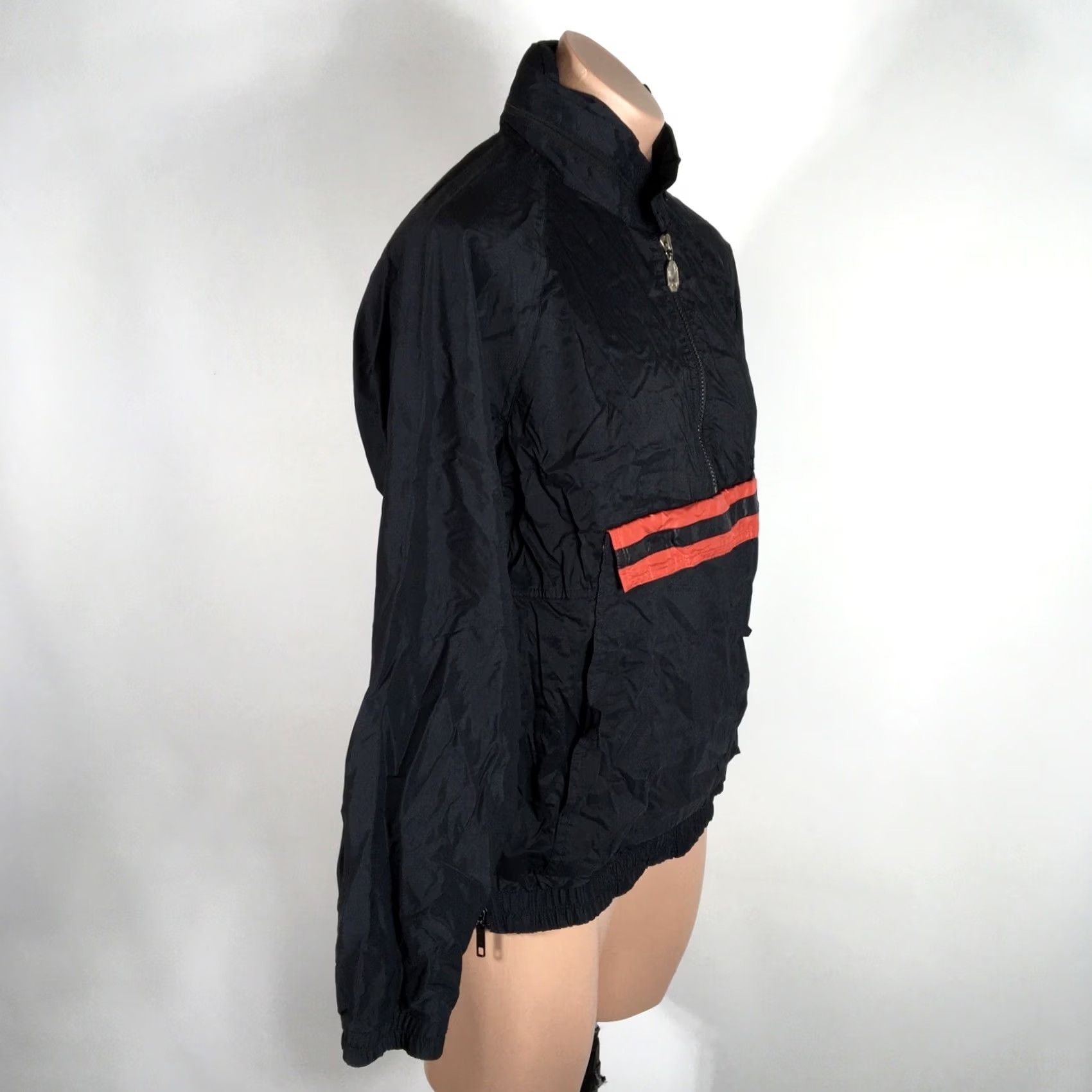 Spyder VINTAGE Spyder Activewear Jacket Men M Leather Black Red Motorcycle 80s 90s Size US M / EU 48-50 / 2 - 5 Thumbnail
