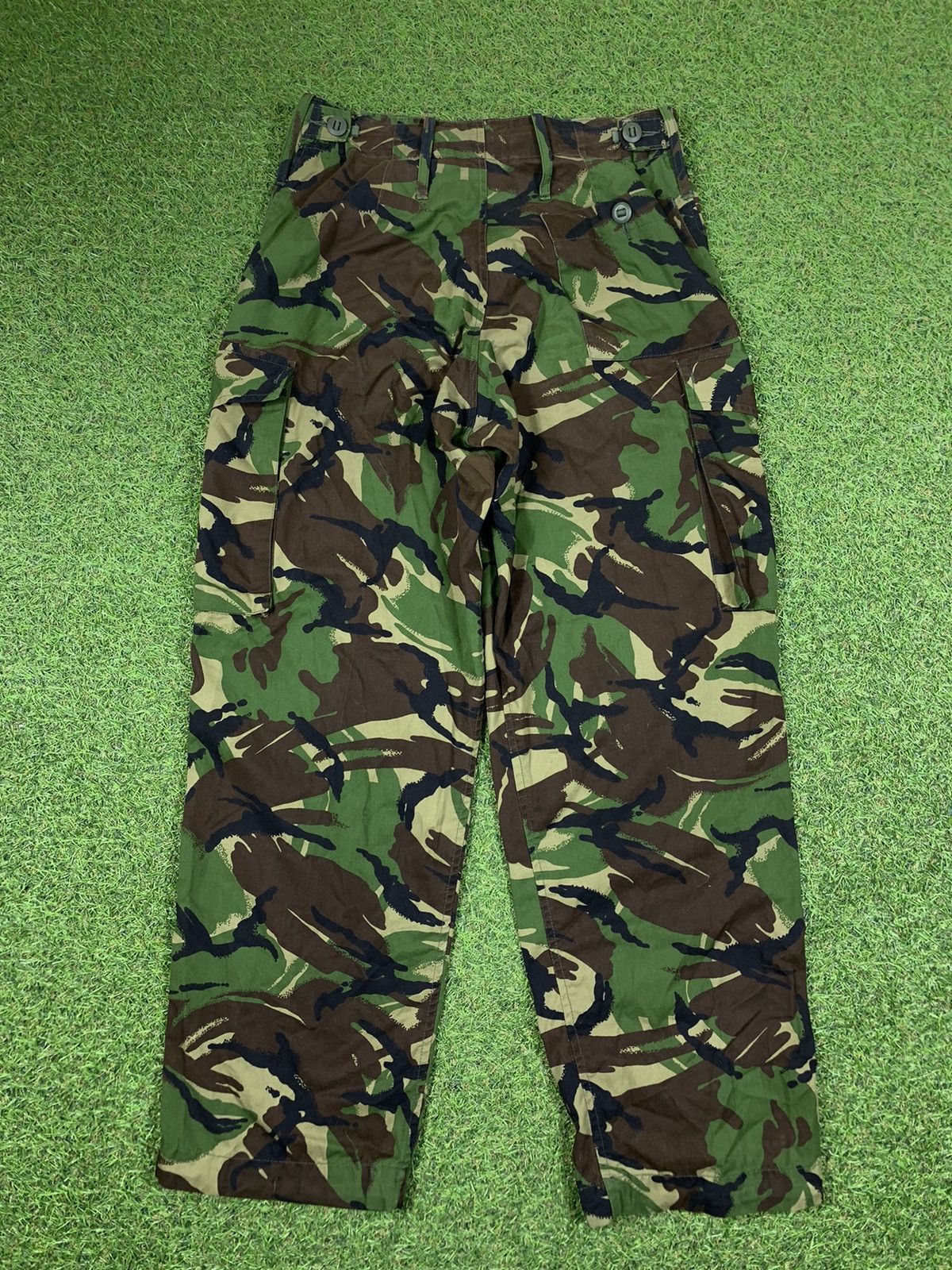 Vintage Vintage 90s Military camouflage cargo pants streetwear Size US 30 / EU 46 - 4 Thumbnail