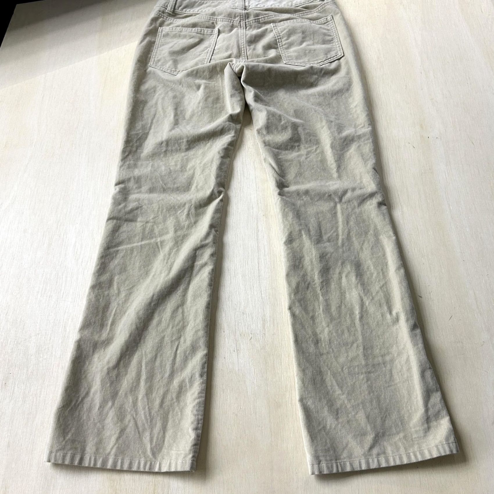 Banana Republic Banana Republic Pants Womens 10 Beige Corduroy Khakis Regular Casual Pockets Size 32" / US 10 / IT 46 - 3 Thumbnail