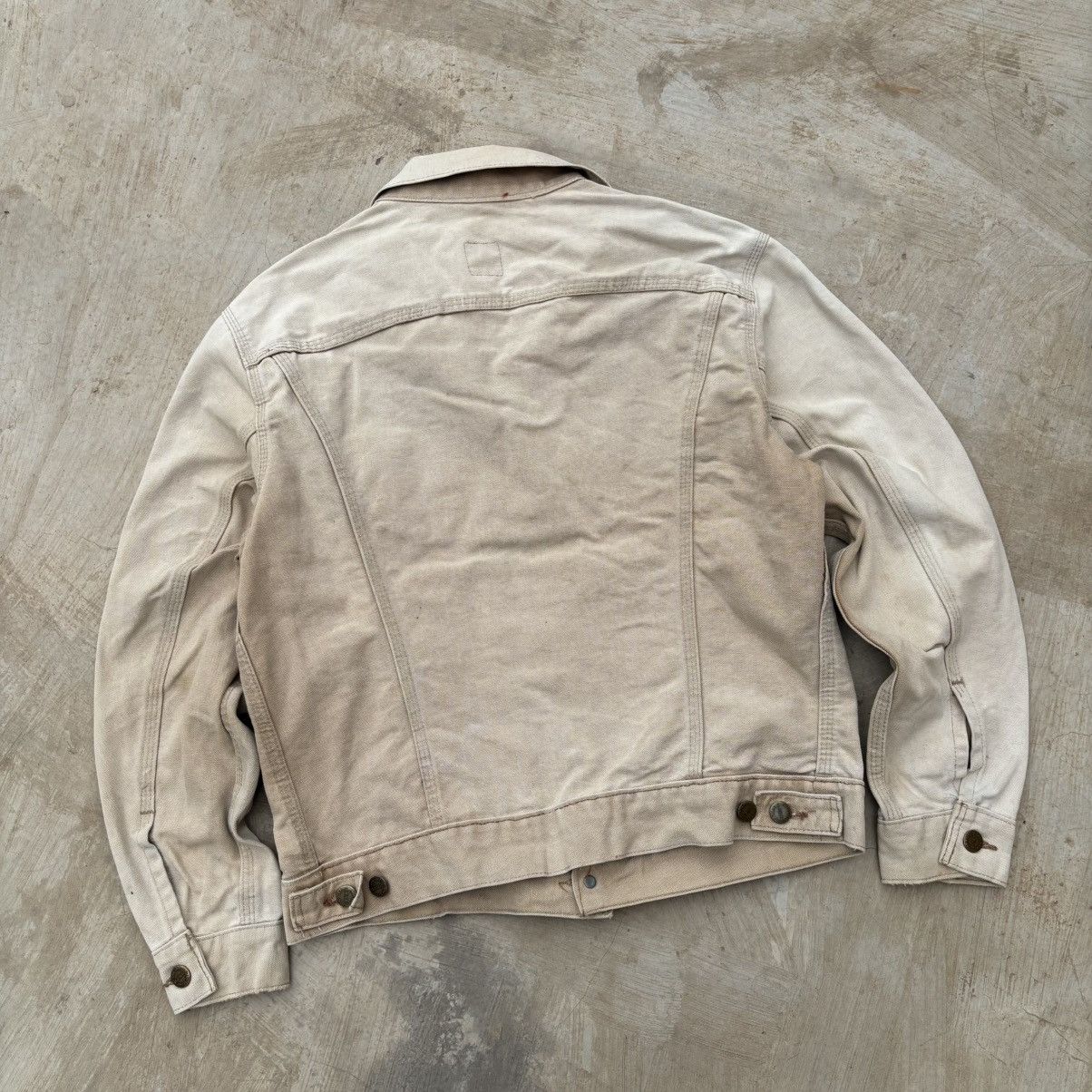 Carhartt Vintage 80s 1889 100th Anniversary Carhartt Denim Trucker Size US S / EU 44-46 / 1 - 7 Thumbnail