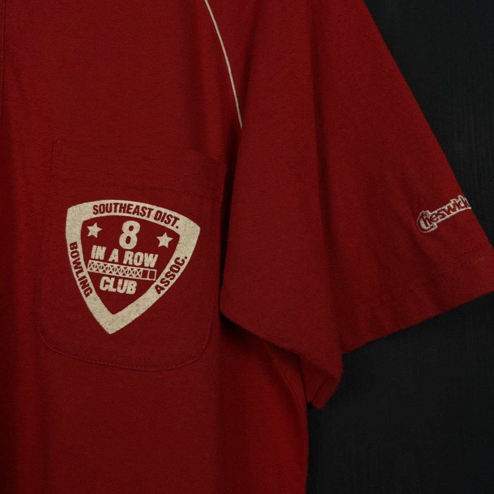 Harley Davidson × Japanese Brand × Vintage 🇯🇵CHESWICK Bowling Polo Size US L / EU 52-54 / 3 - 4 Thumbnail