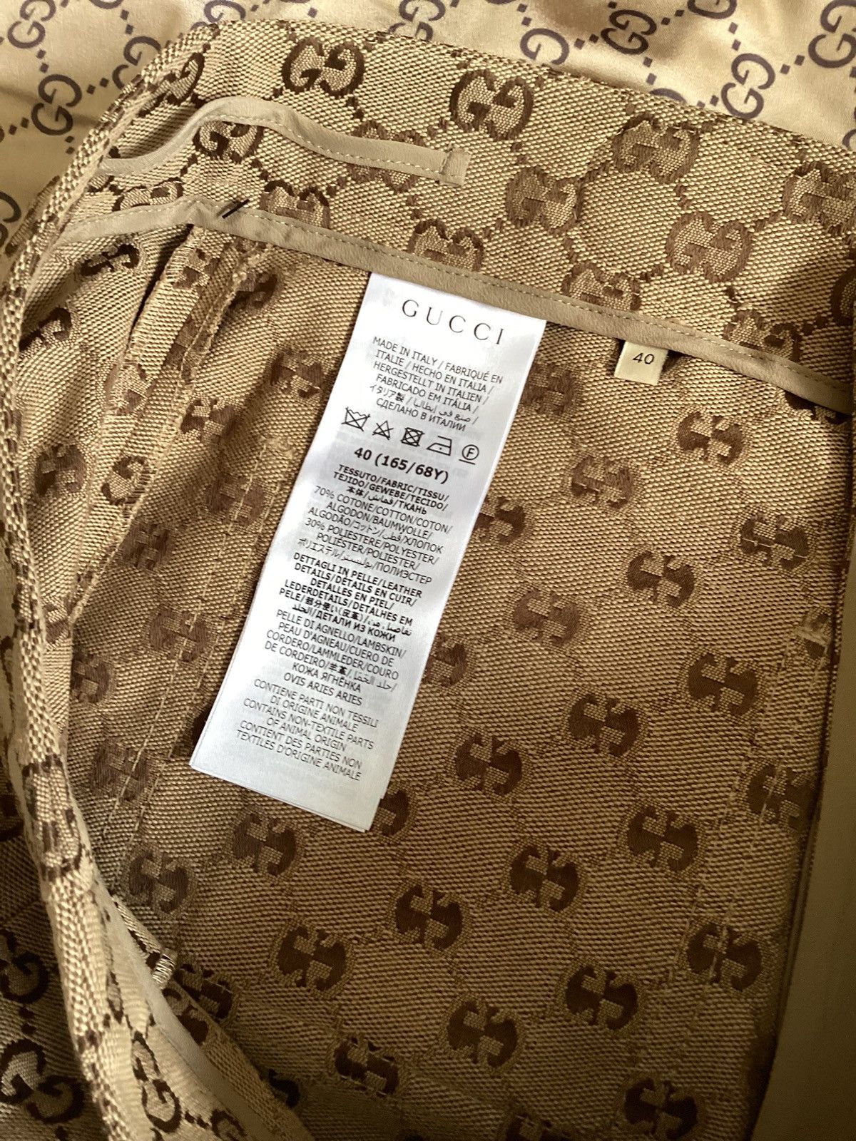 Gucci Gucci GG print trousers Size 27" / US 4 / IT 40 - 4 Thumbnail