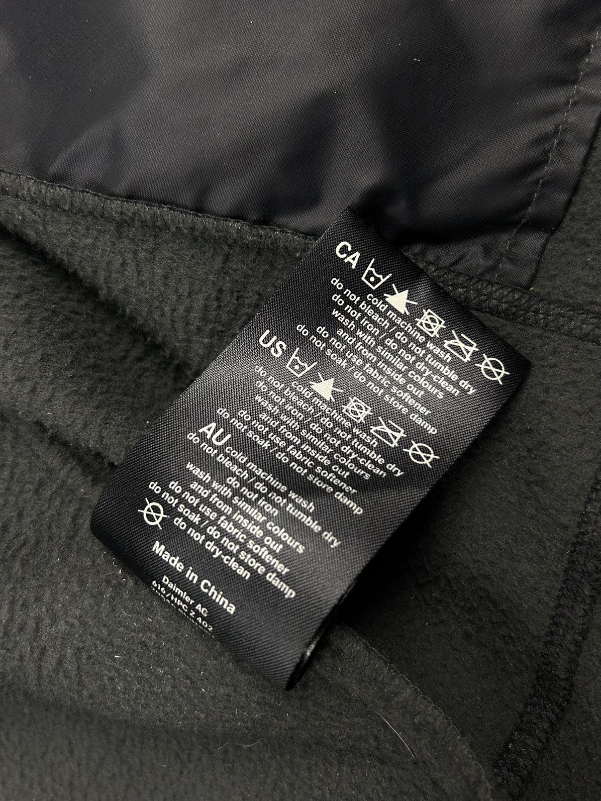Audi × Mercedes-Benz vintage Mercedes Benz fleece Jacket Racing sweatshirt Size US L / EU 52-54 / 3 - 9 Thumbnail