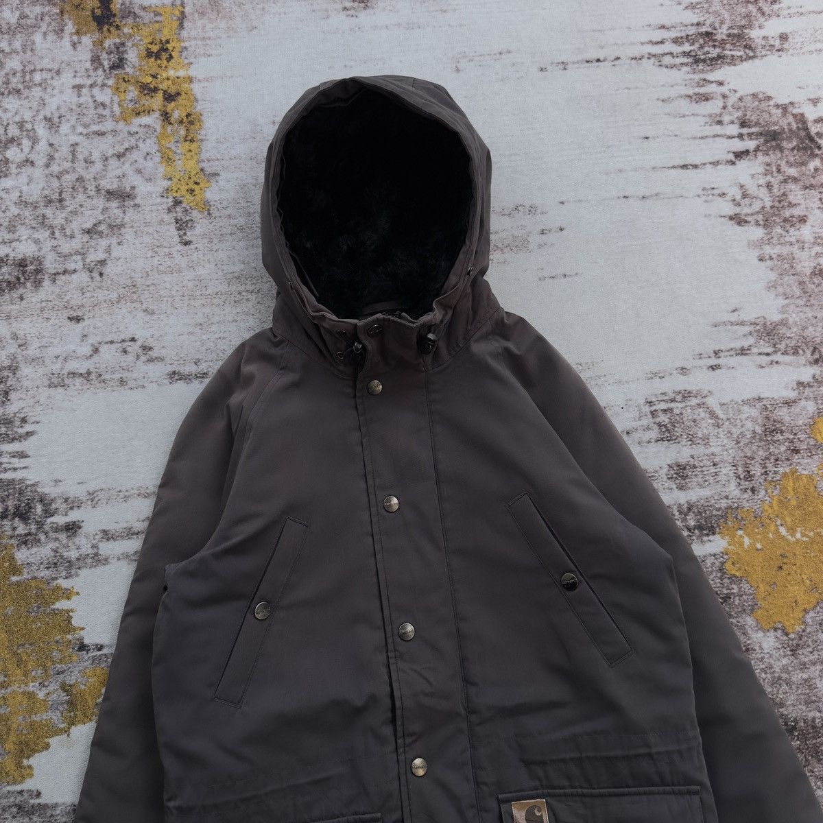 Carhartt VINTAGE CARHARTT WORKWEAR HOODED INSULATED WORK JACKET 90’S Size US S / EU 44-46 / 1 - 5 Thumbnail