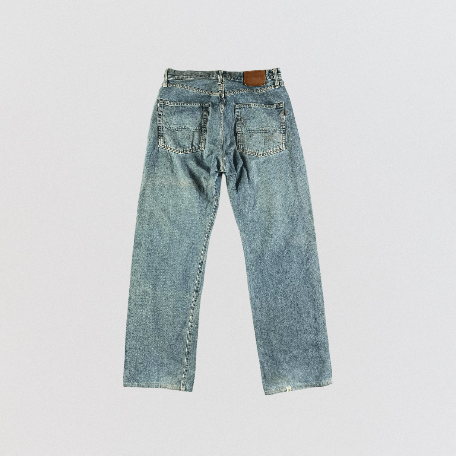 Edwin Vintage Blue Wash Edwin 505 Selvedge Jeans-JM3644 Size US 32 / EU 48 - 2 Thumbnail