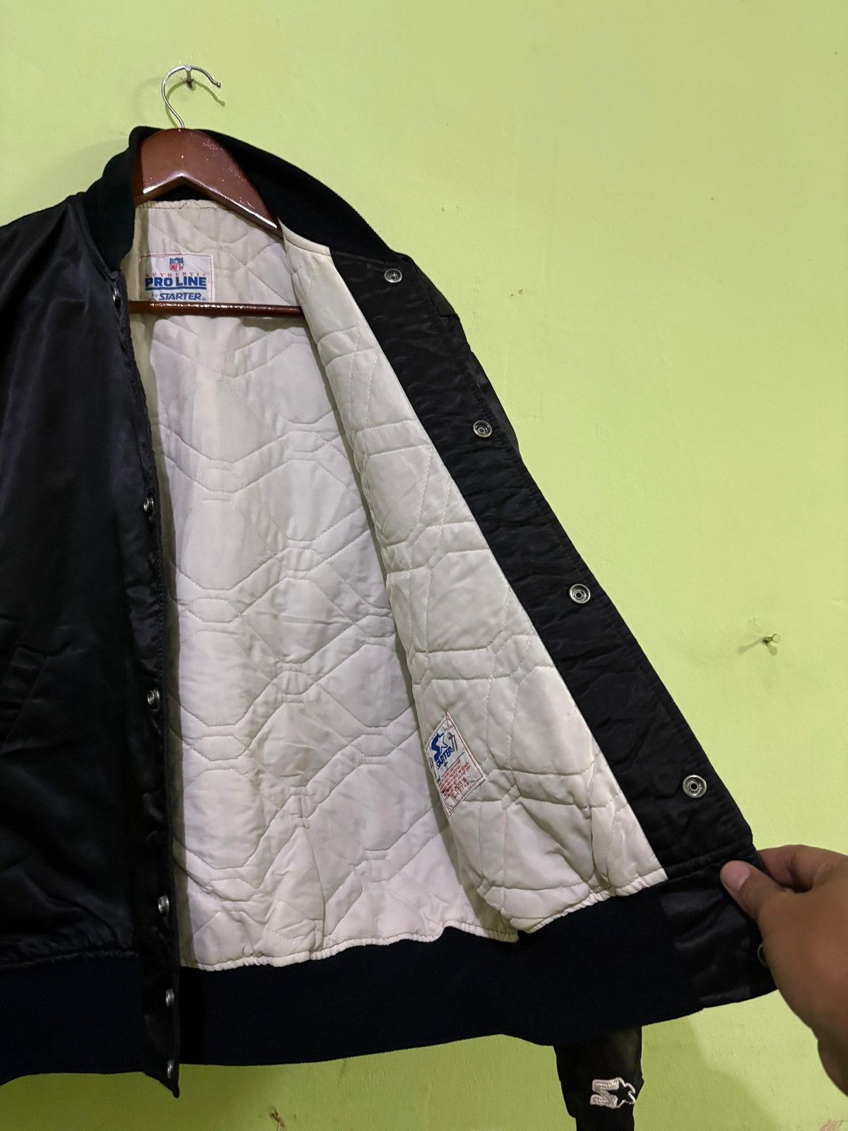 NFL × Starter VTG 80’s Atlanta Falcons Jacket Design NFL Jacket Size US L / EU 52-54 / 3 - 5 Thumbnail