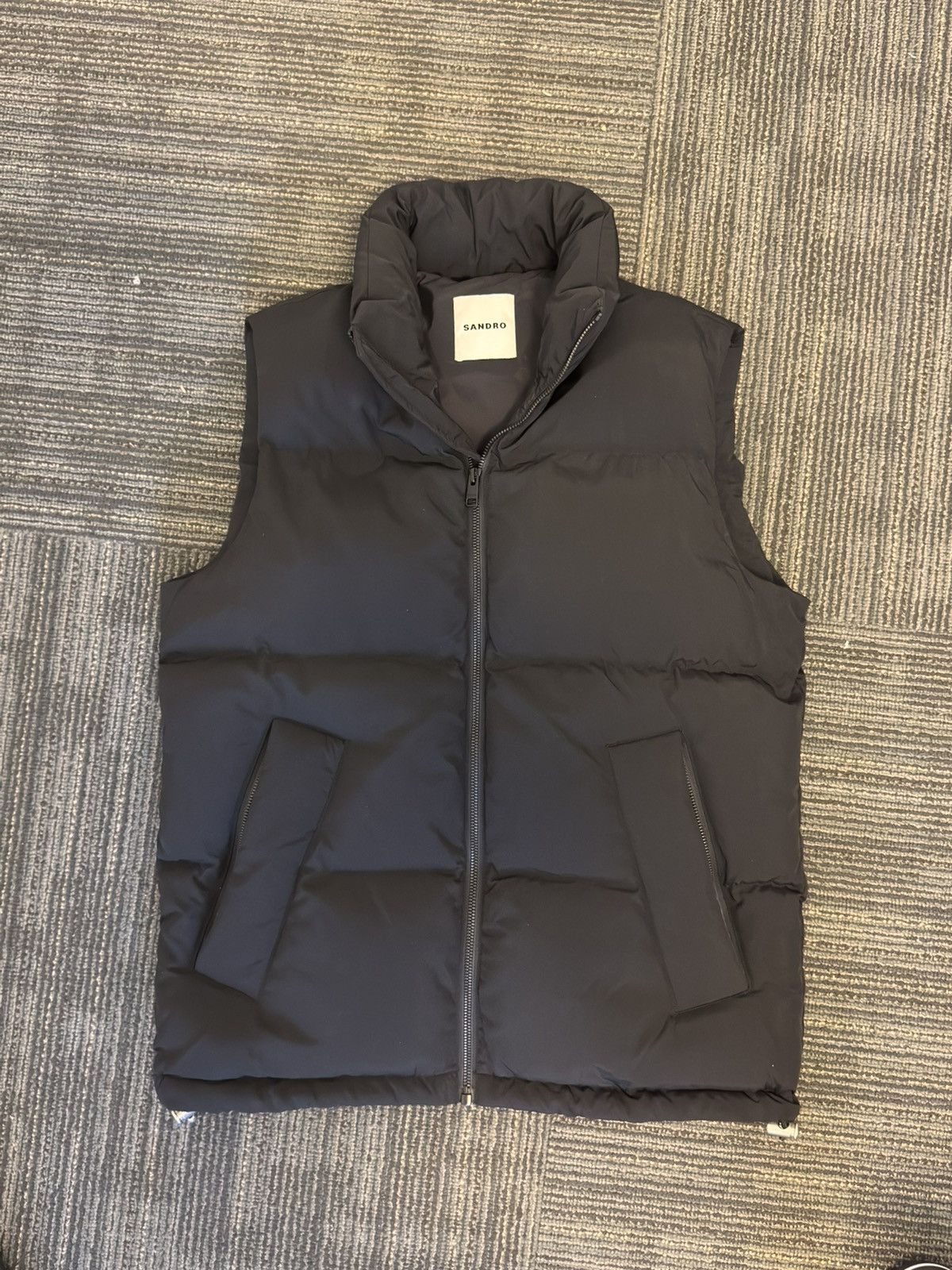 Sandro Paris Sleeveless Down Vest Gilet - XS