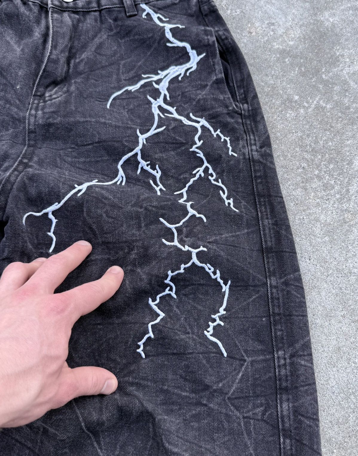 Other Vintage Y2K avantgarde streetwear opium track jeans Size US 31 - 7 Thumbnail
