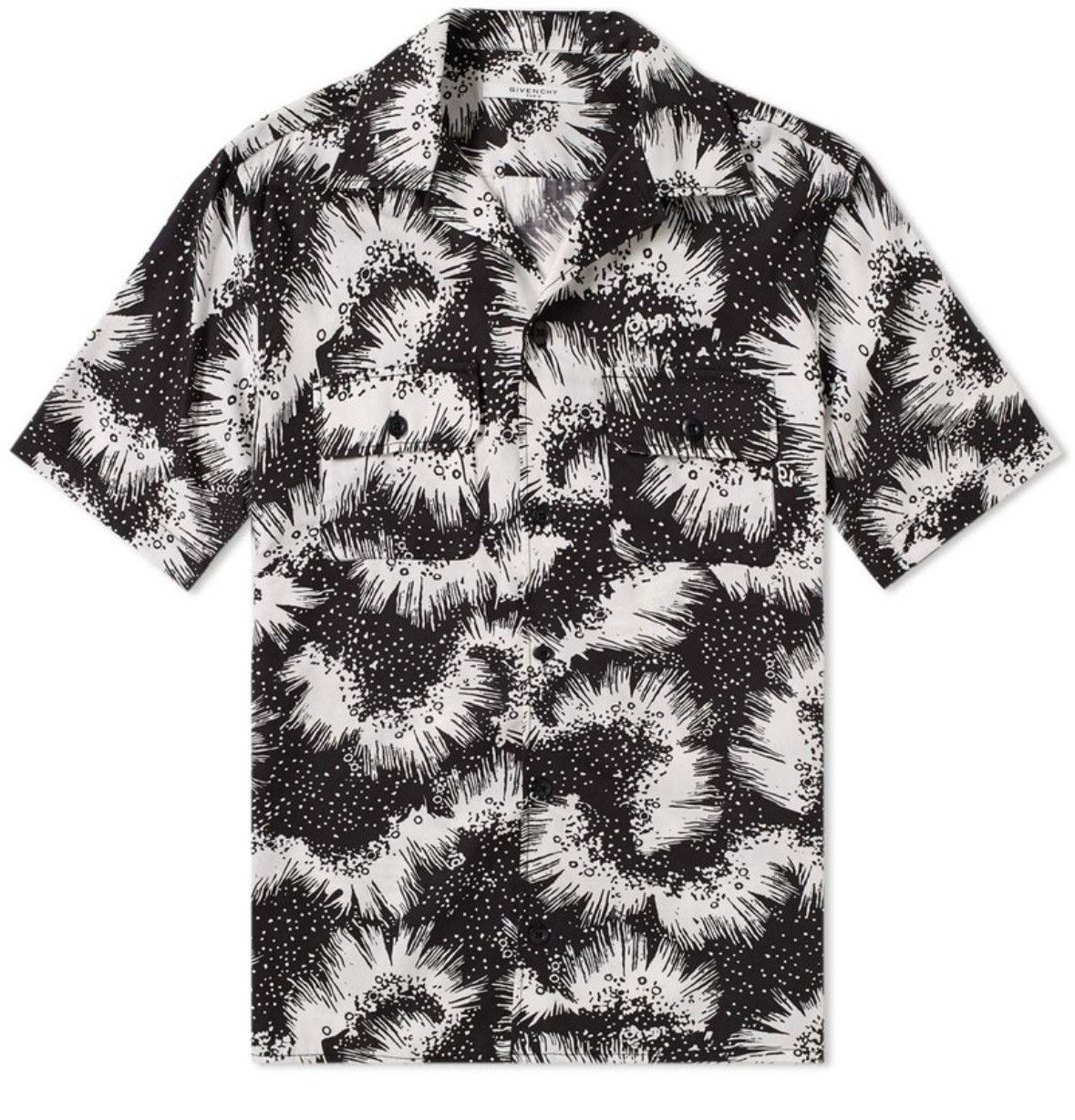 Givenchy Givenchy Urchin Print Vacation Shirt Size US M / EU 48-50 / 2 - 1 Thumbnail