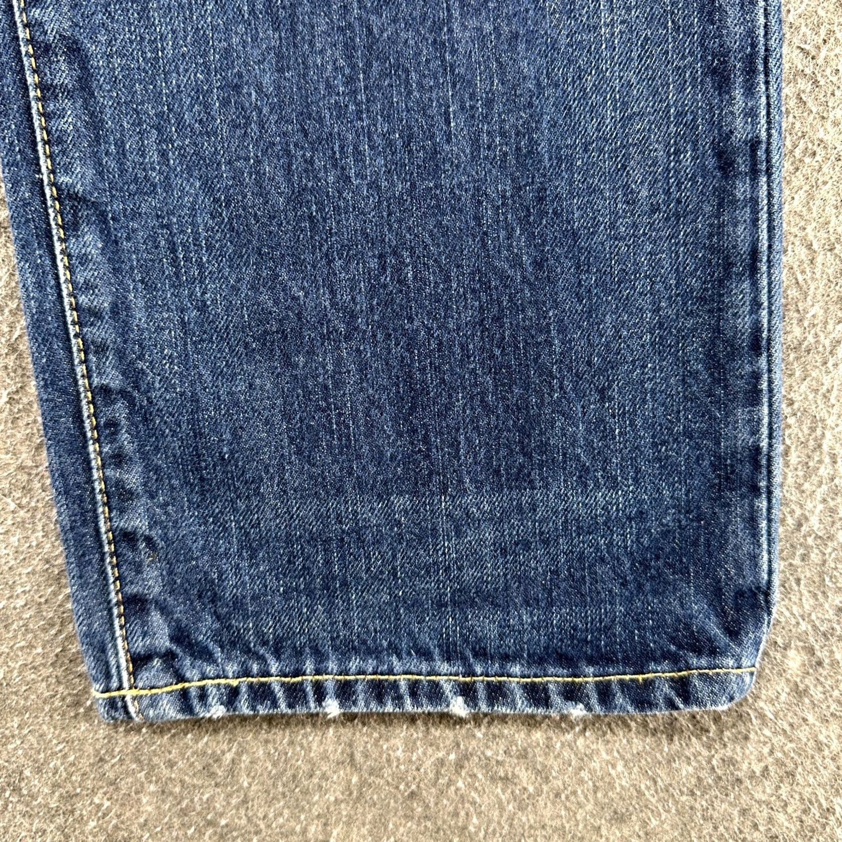 Polo Ralph Lauren Polo Ralph Lauren Jeans Slim Fit 32x32 Blue Denim Straight Leg 5-Pocket Dark Wash Cotton Mens Regular Size Click to Buy Size US XS / EU 42 / 0 - 7 Thumbnail