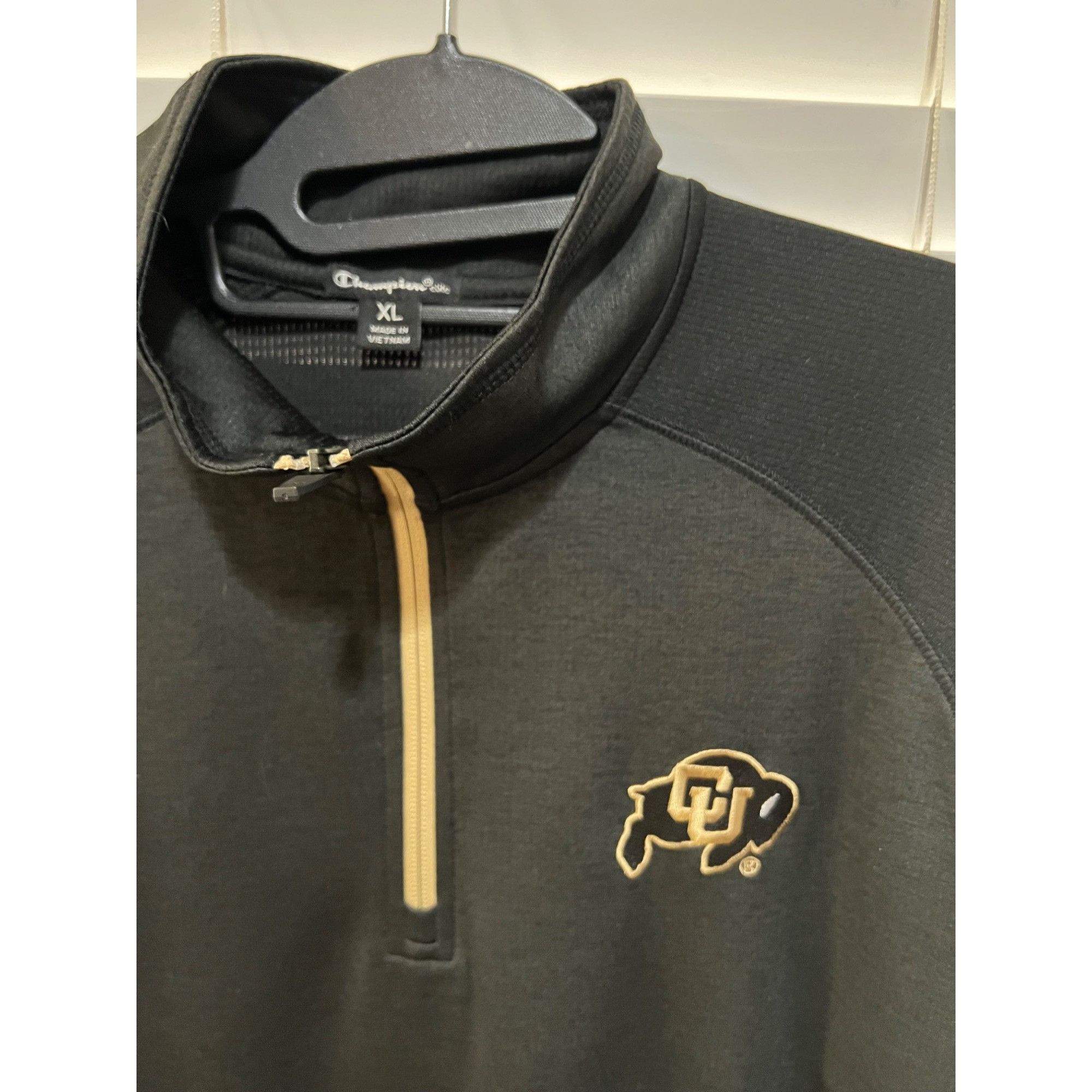 Champion Champion Colorado Buffalos 1/4 Zip Pullover - Size XL Size US XL / EU 56 / 4 - 2 Thumbnail