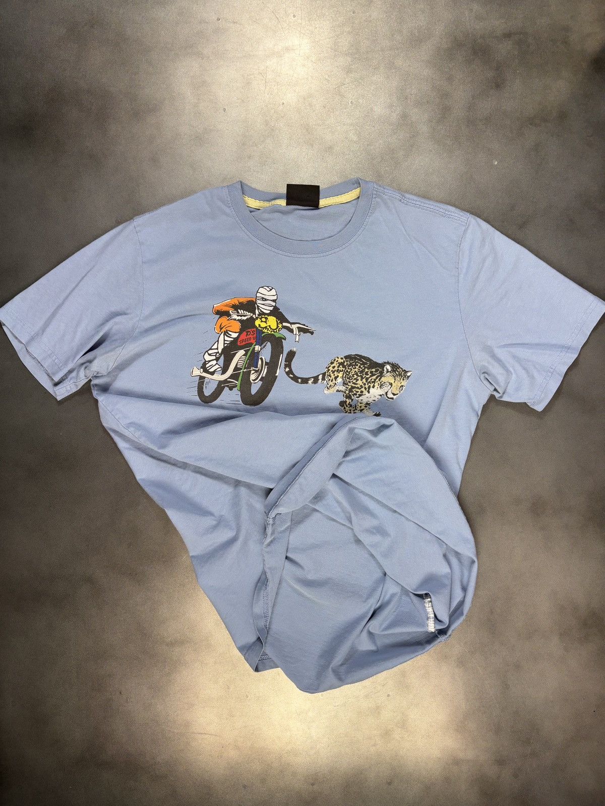 T-shirt Vintage Paul Smith San Luis Pro Am – Bleu, Taille M, Imprimé Dos