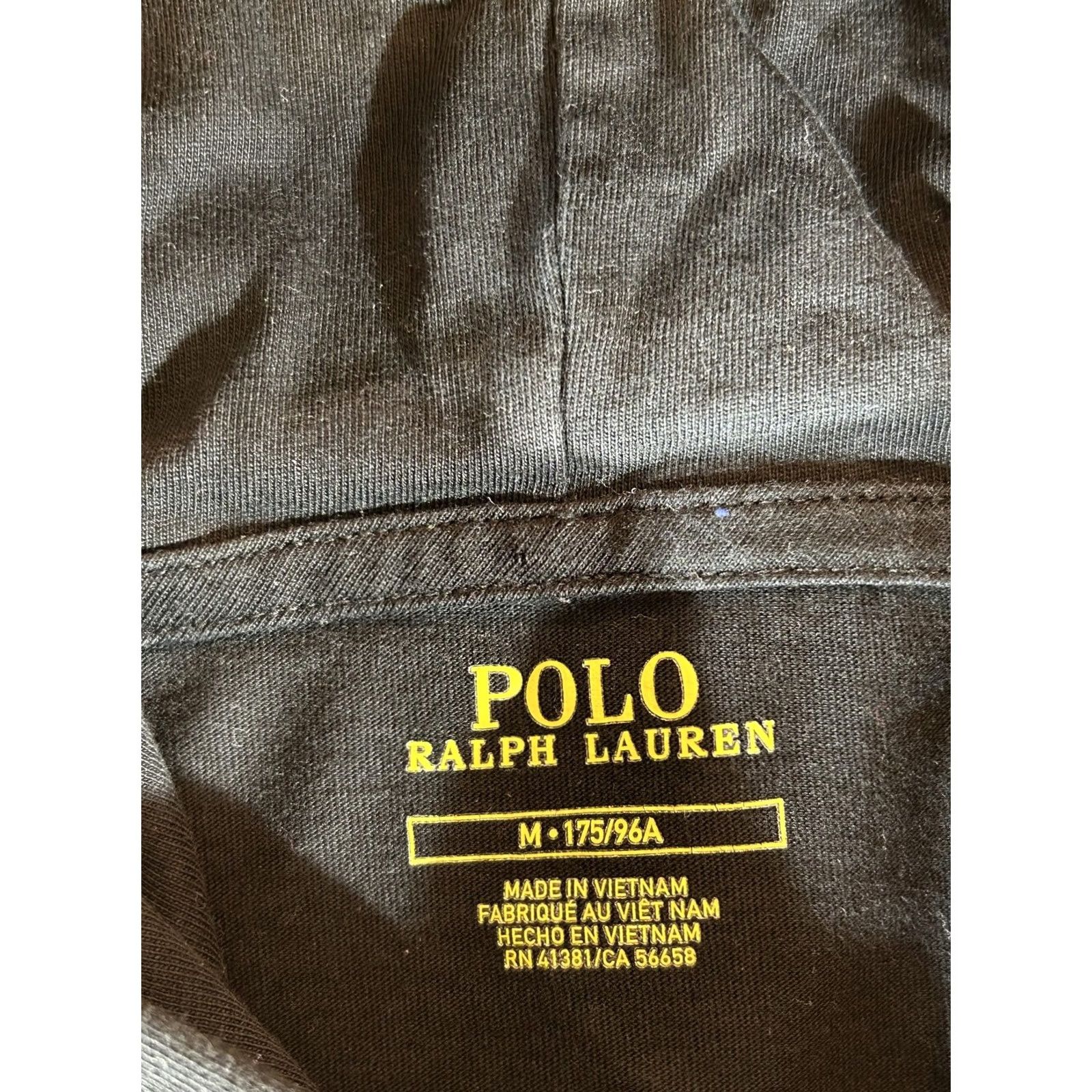 Polo Ralph Lauren Polo Ralph Lauren Hoodie Mens M Navy Jersey Knit Pullover Lightweight Shirt Size US M / EU 48-50 / 2 - 7 Thumbnail