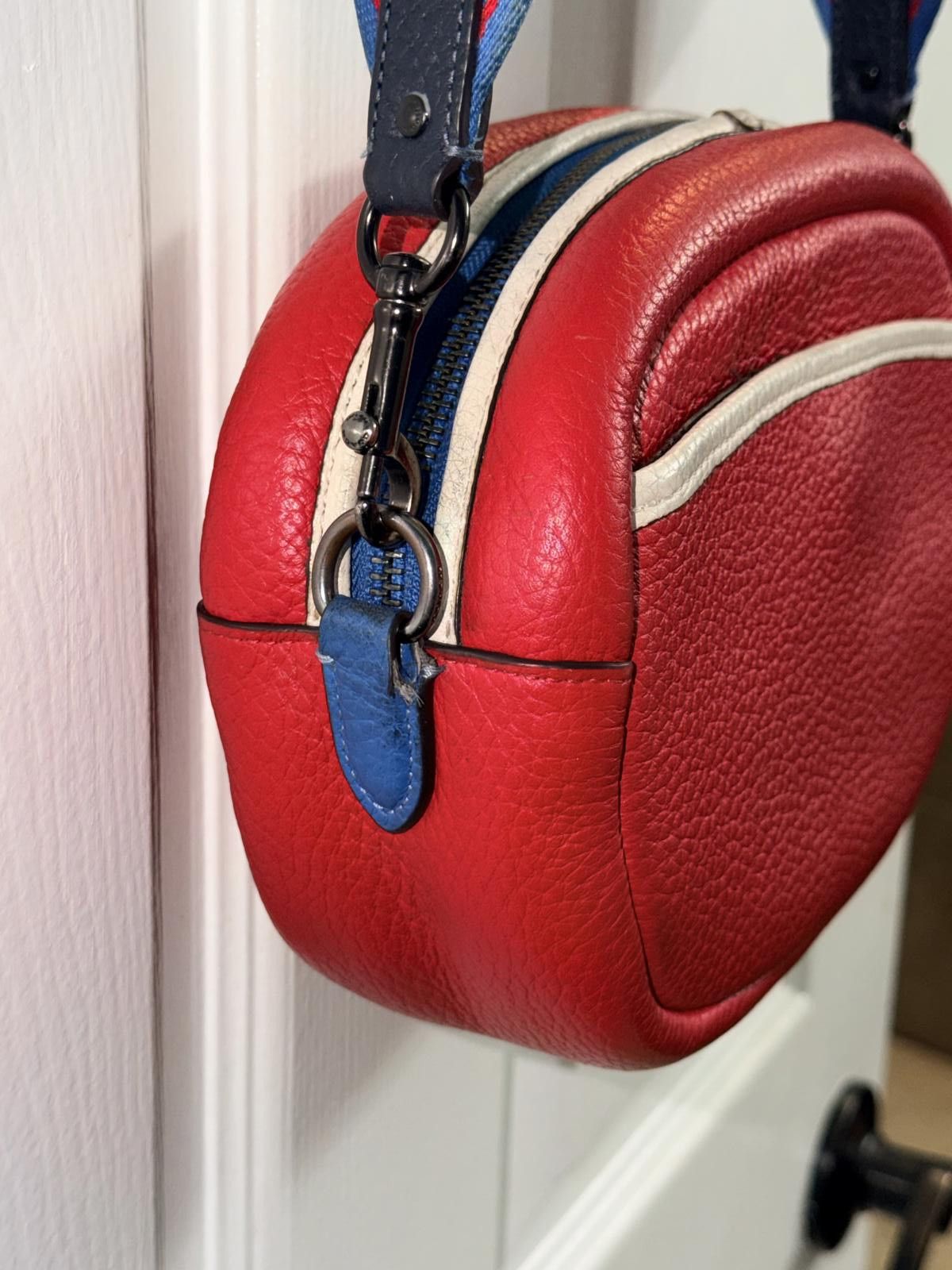 Coach Coach Camera Bag in Colorblock Pebbled Leather Size ONE SIZE - 4 Thumbnail