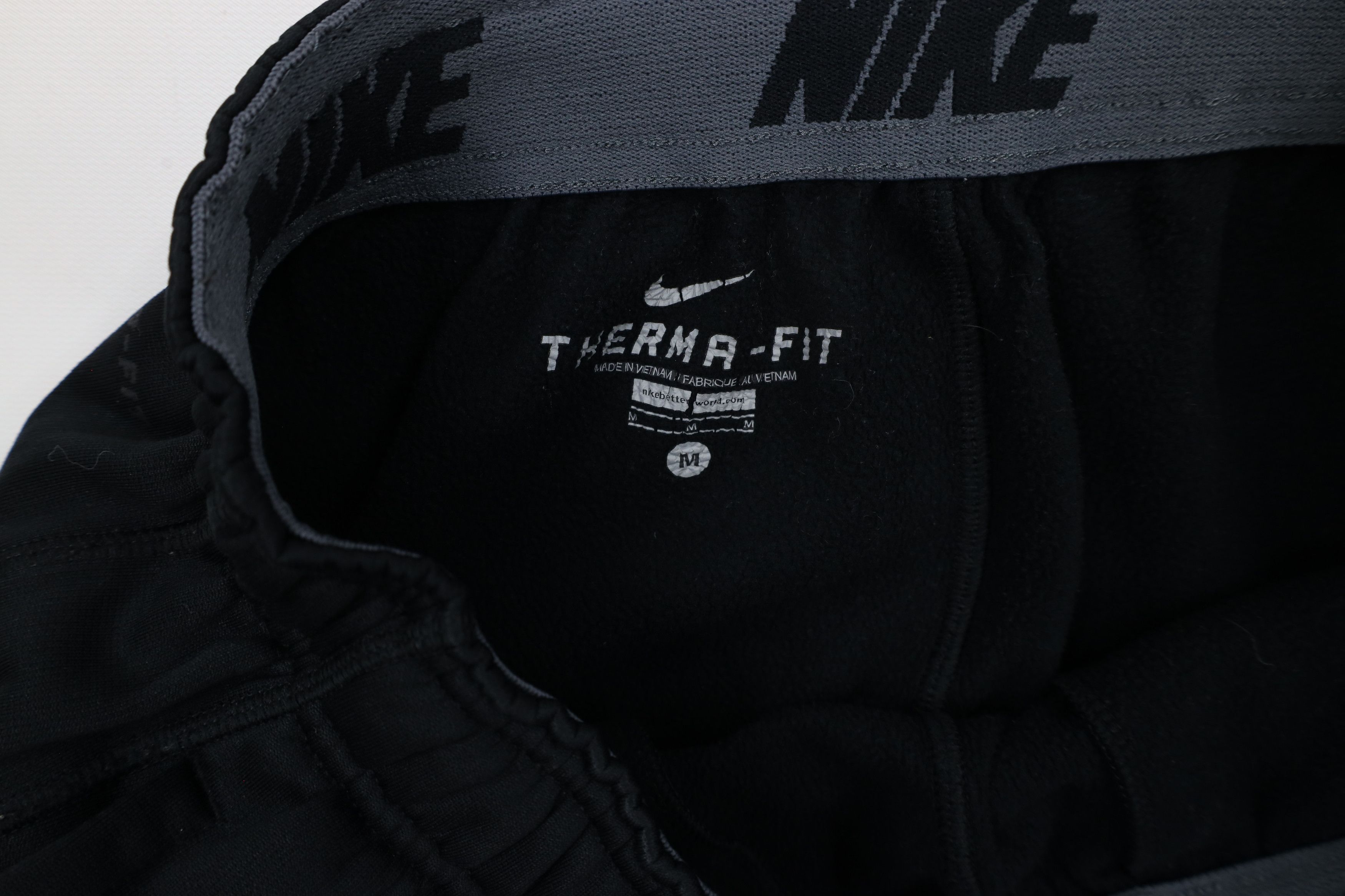 Nike × Vintage Vintage Nike Travis Scott Mini Swoosh Wide Leg Sweatpants Size US 34 / EU 50 - 8 Thumbnail