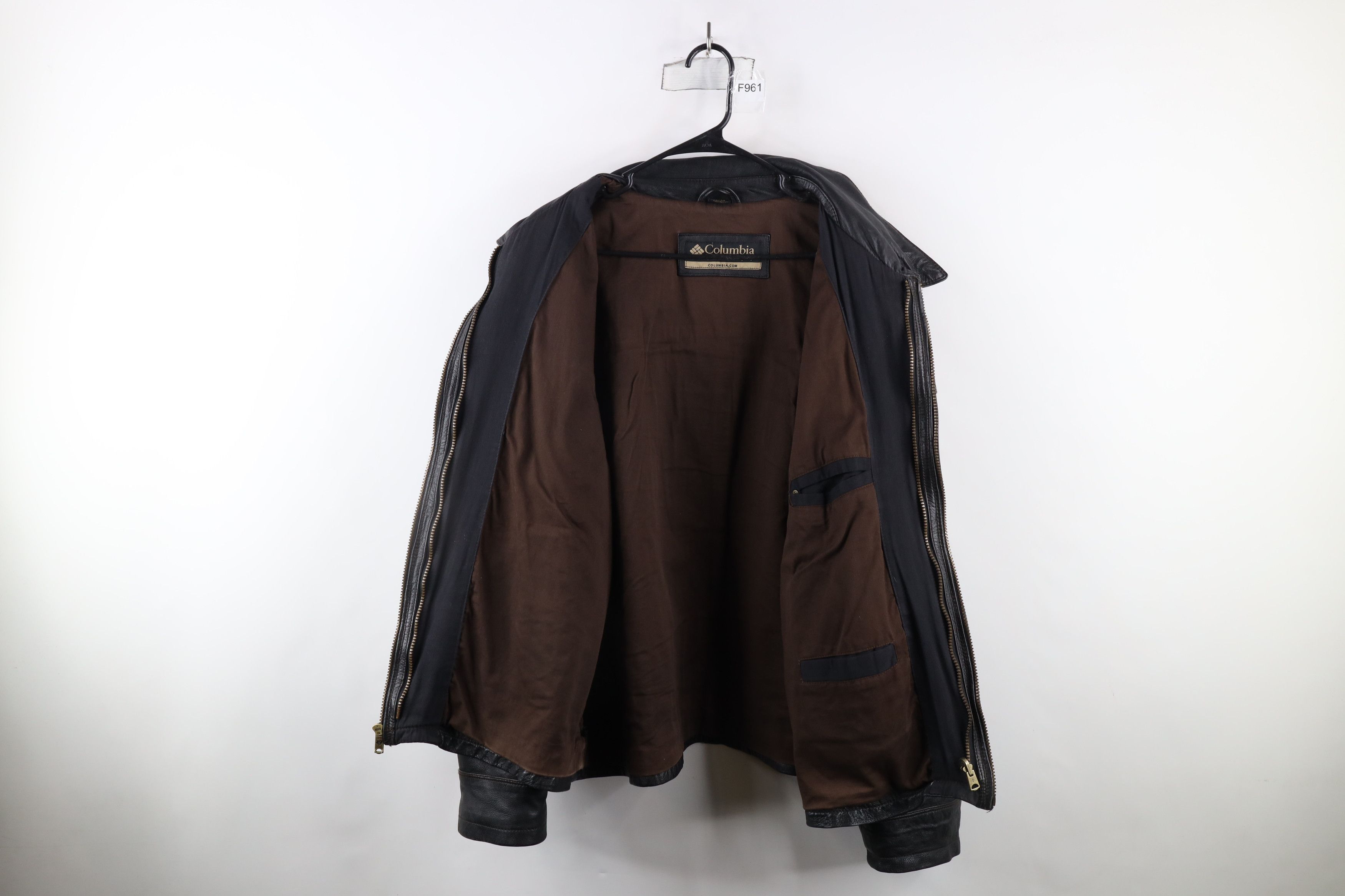 L.L. Bean × Vintage Vintage 90s LL Bean Goatskin Leather Flight Bomber Jacket Size US XXL / EU 58 / 5 - 13 Thumbnail